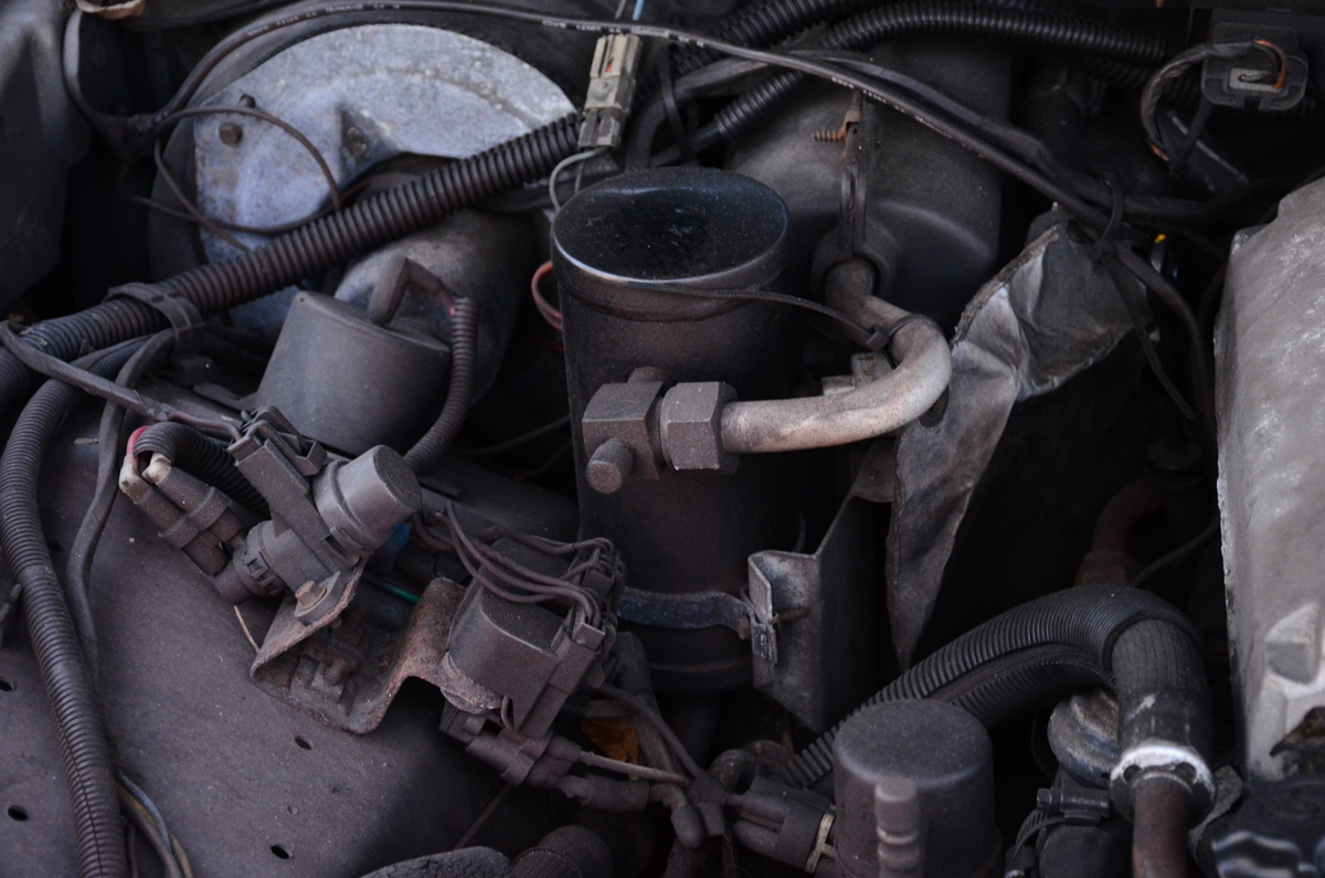 1987 Silver Lincoln Town Car