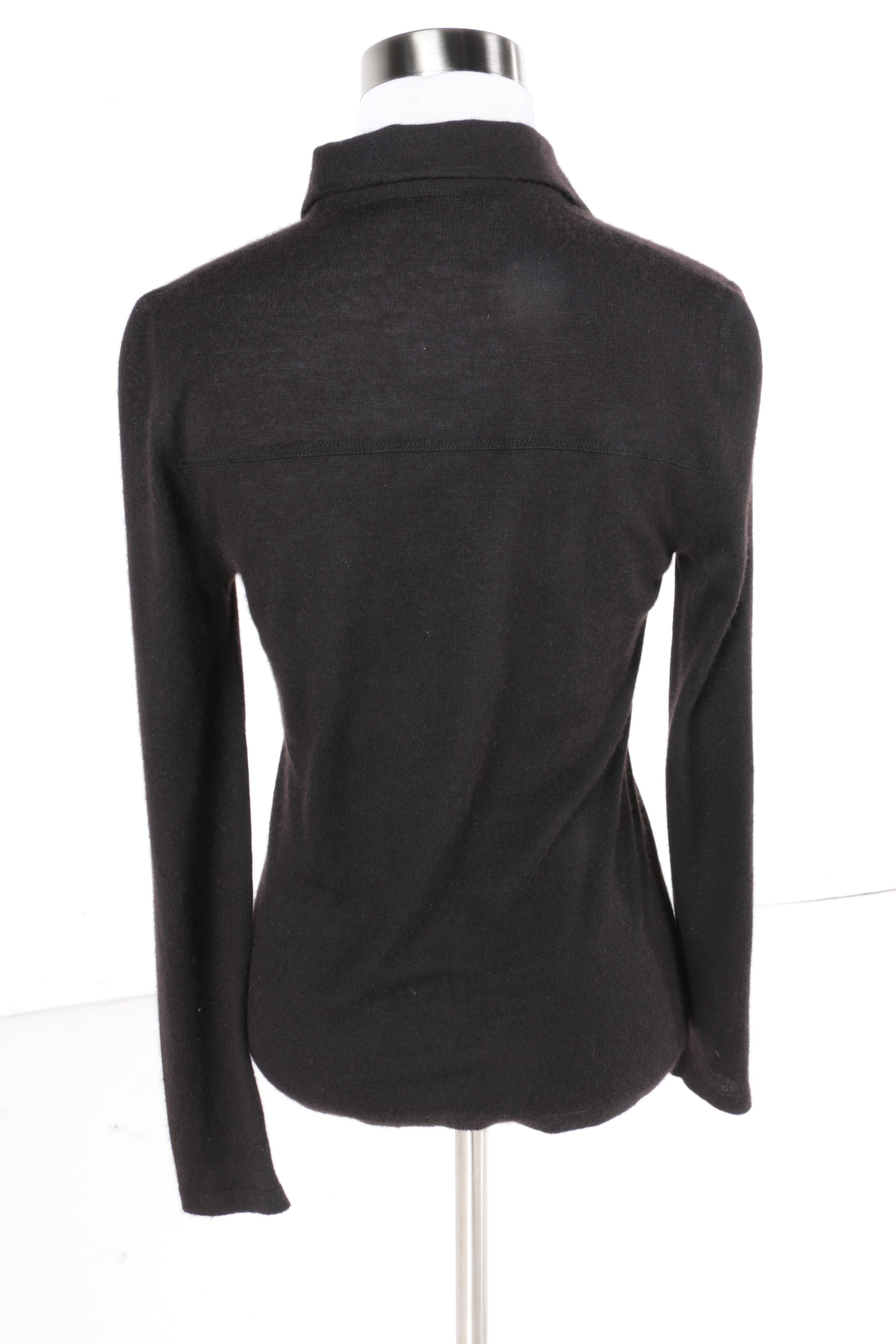 Women's Prada Cashmere Cardigan Sweater
