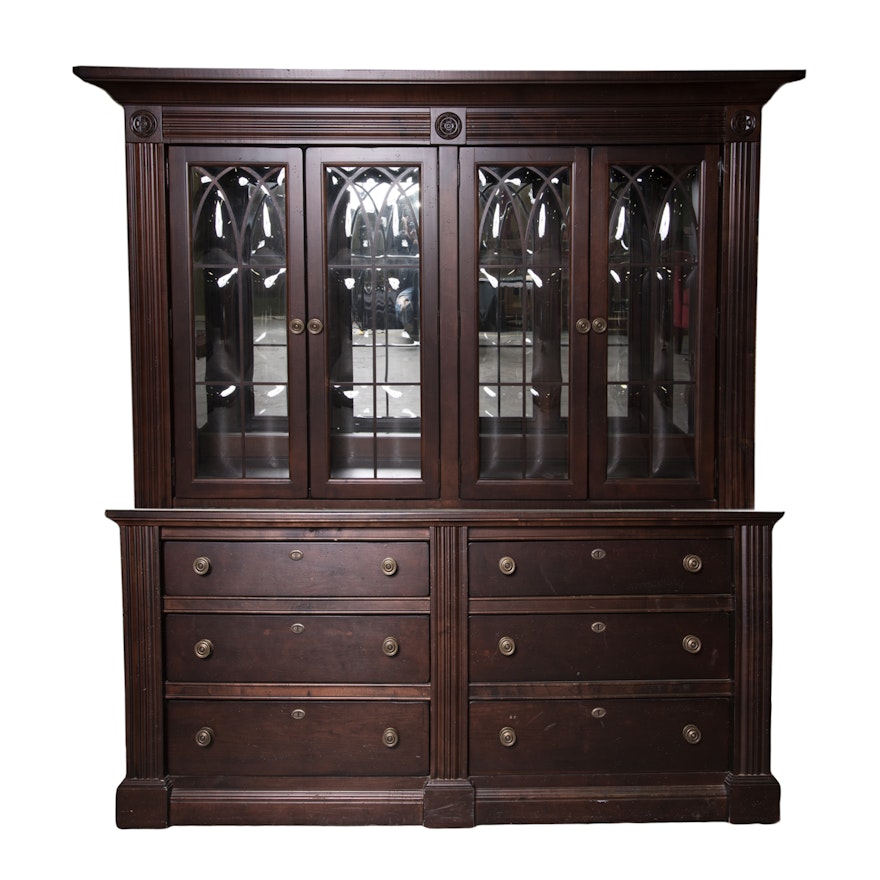 Contemporary Broyhill China Cabinet