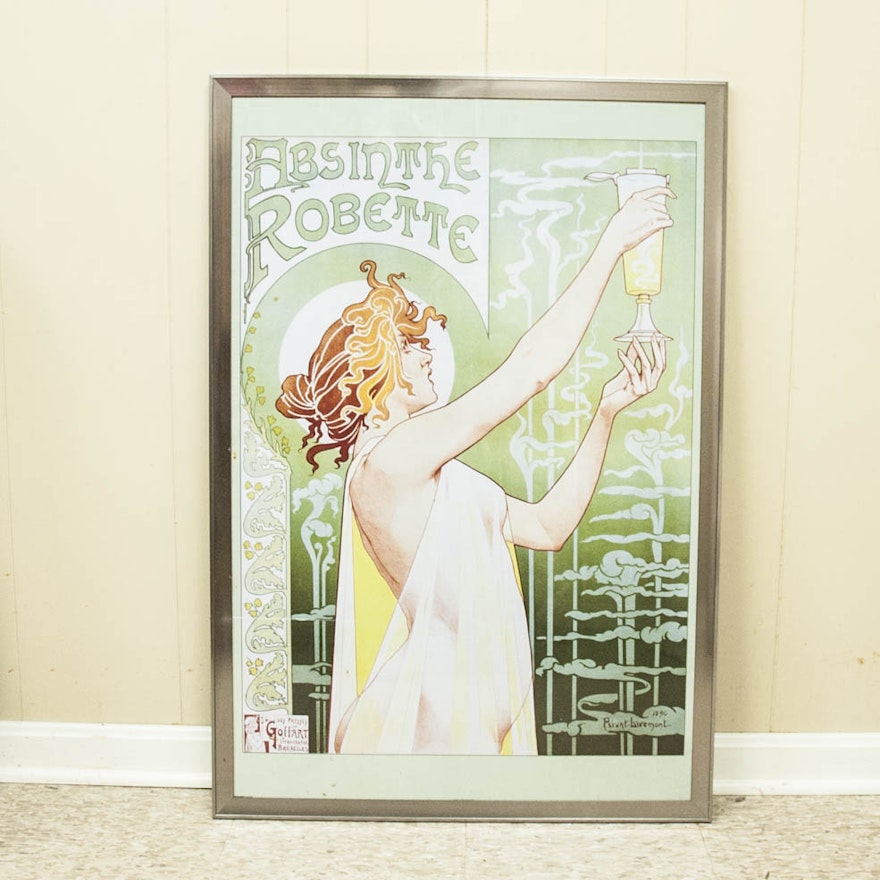 After Privat Livemont "Absinthe Robette" Print