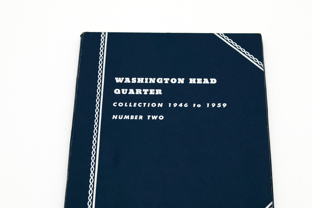 Collection of Silver Washington Head Quarters