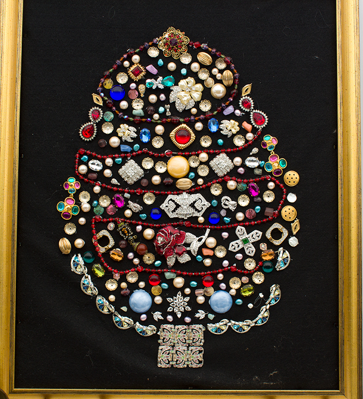 Vintage Brooches and Framed Brooch Artwork