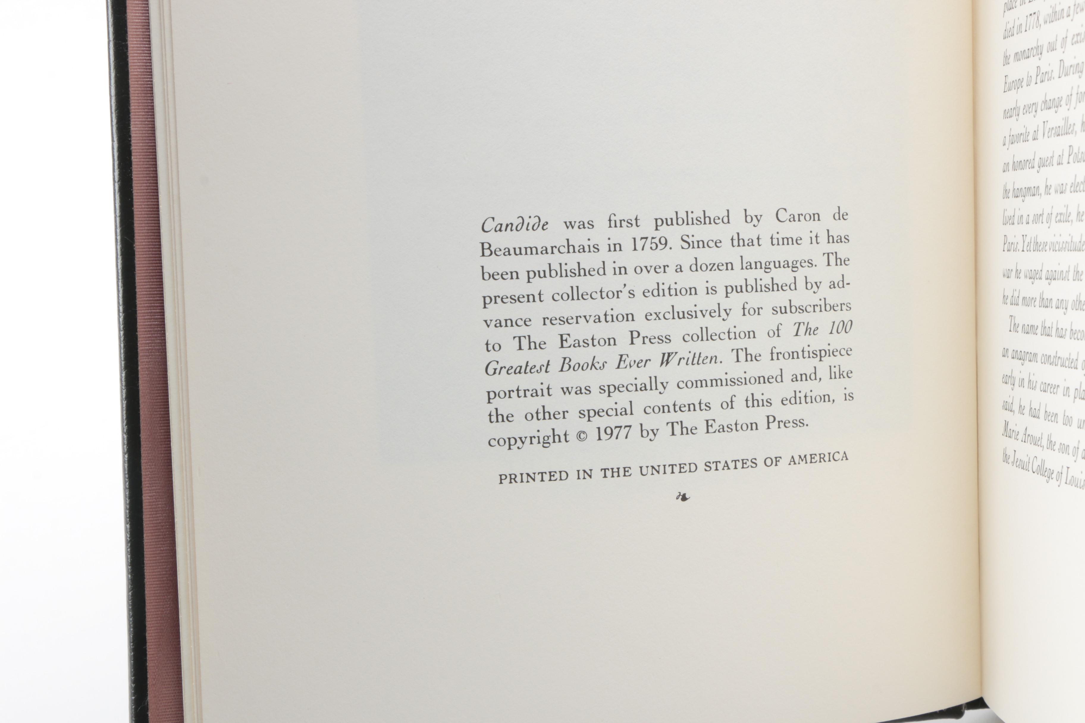 Easton Press Collector's Edition Books