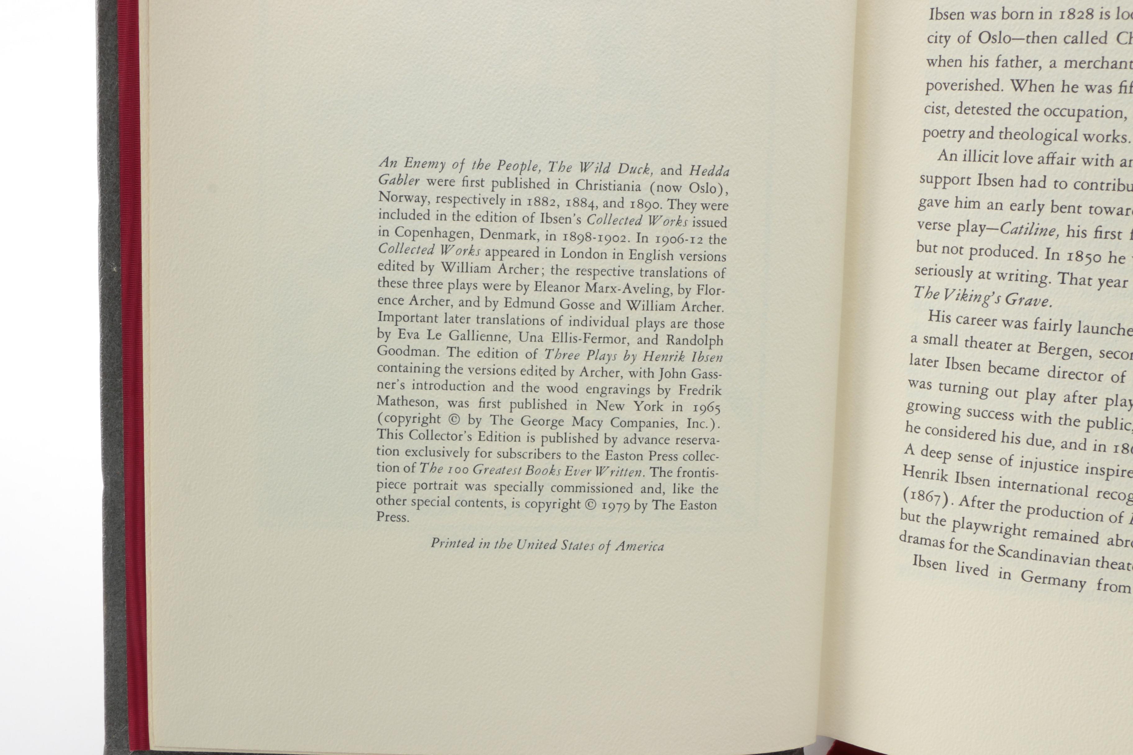 Easton Press Collector's Edition Books