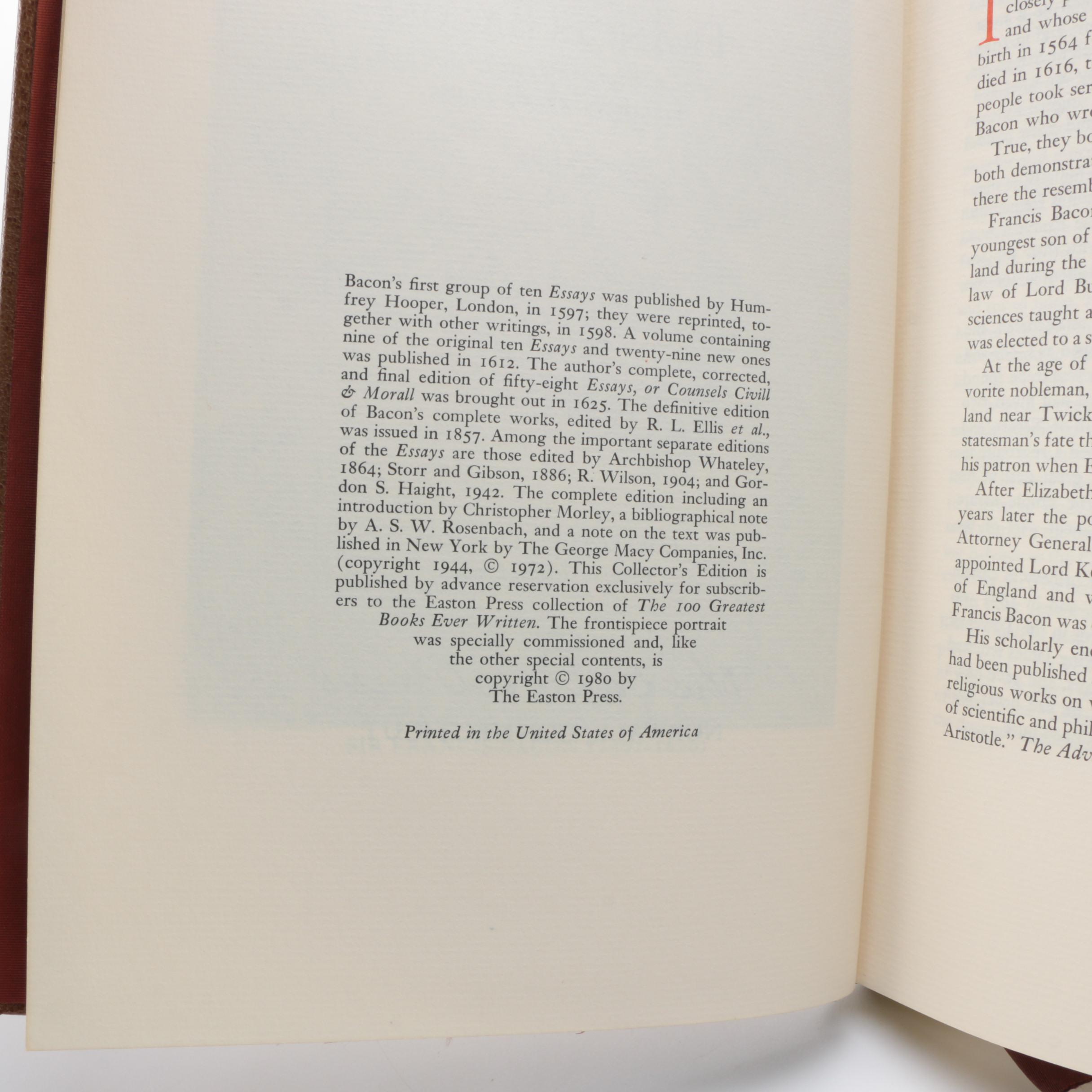 Easton Press Collector's Edition Books