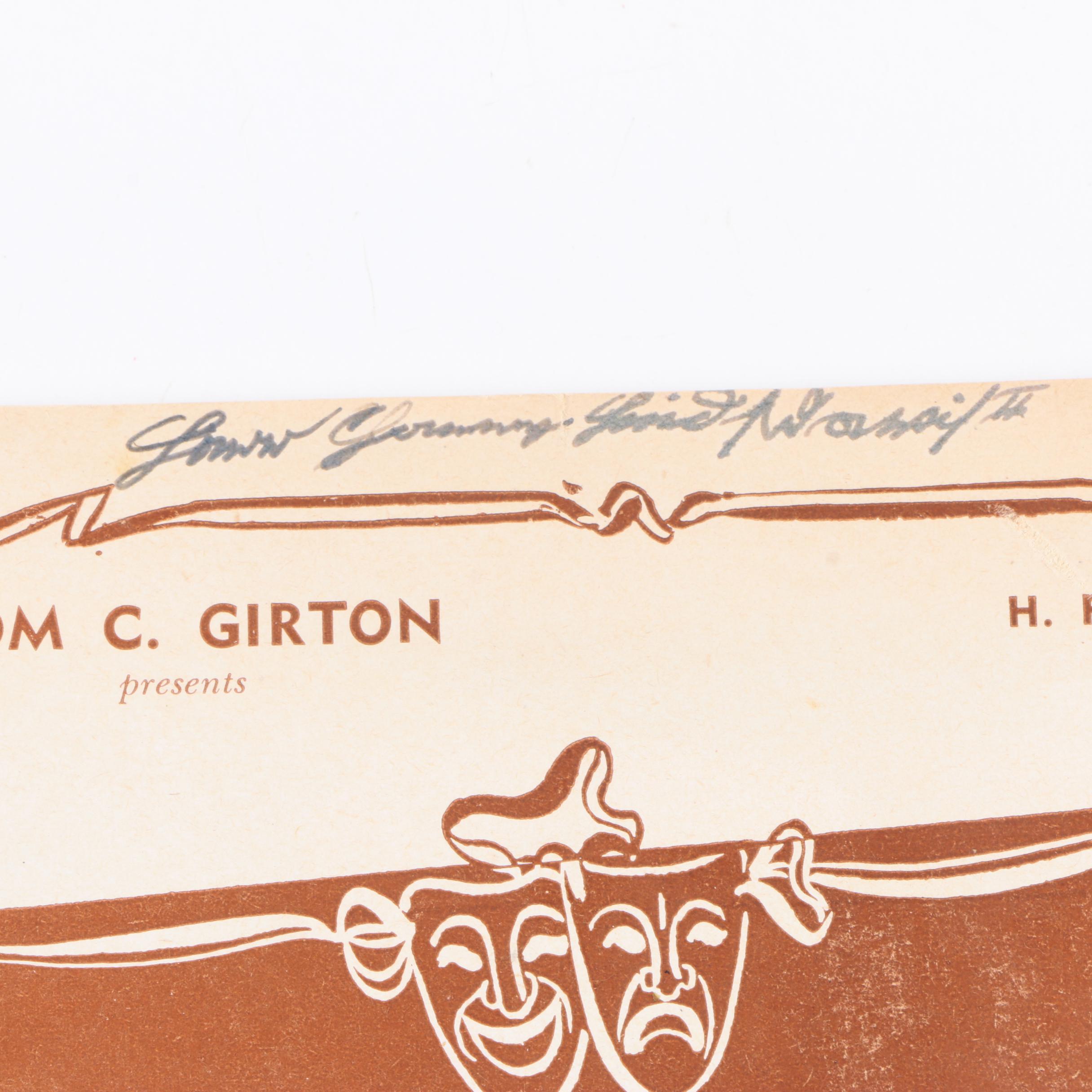 Vintage Opera Libretti and Programs