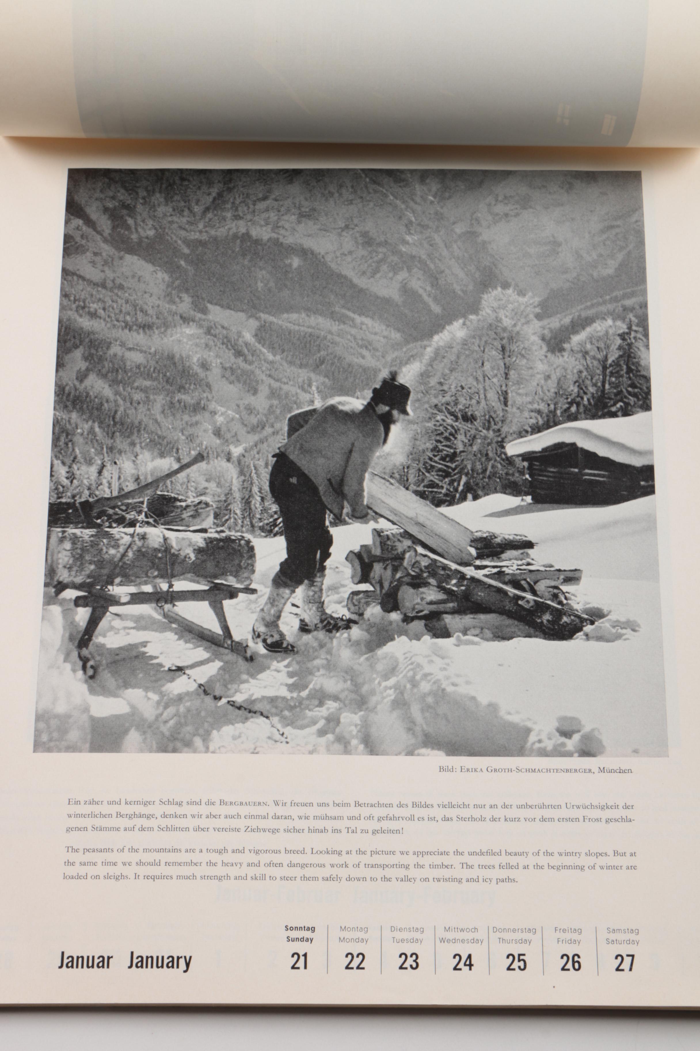 Vintage German Calendars