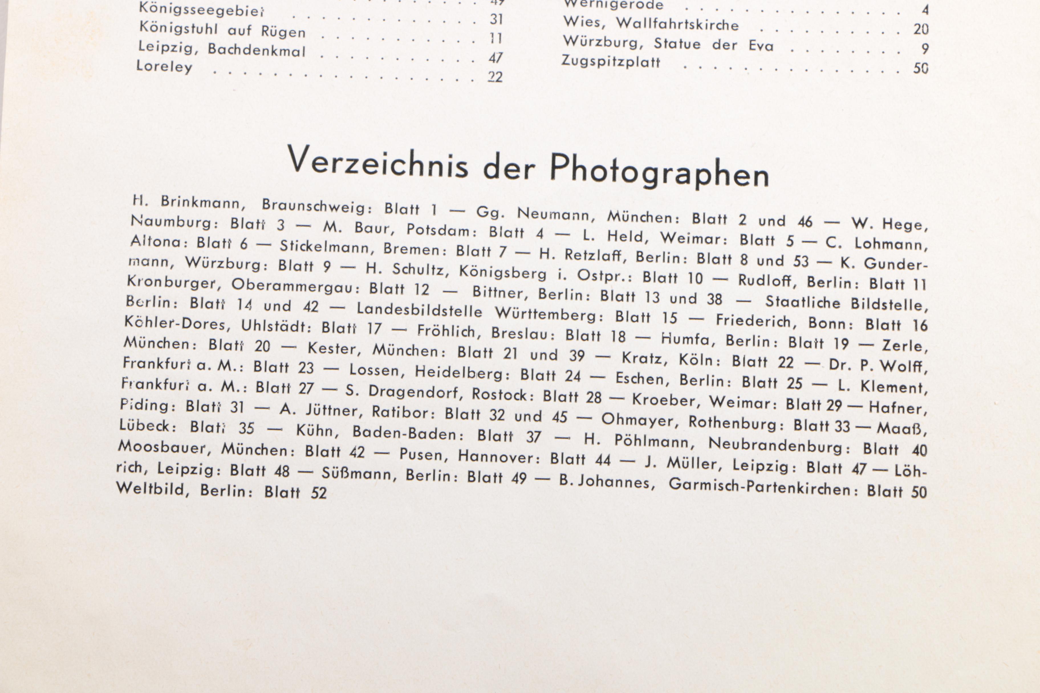 Vintage German Calendars