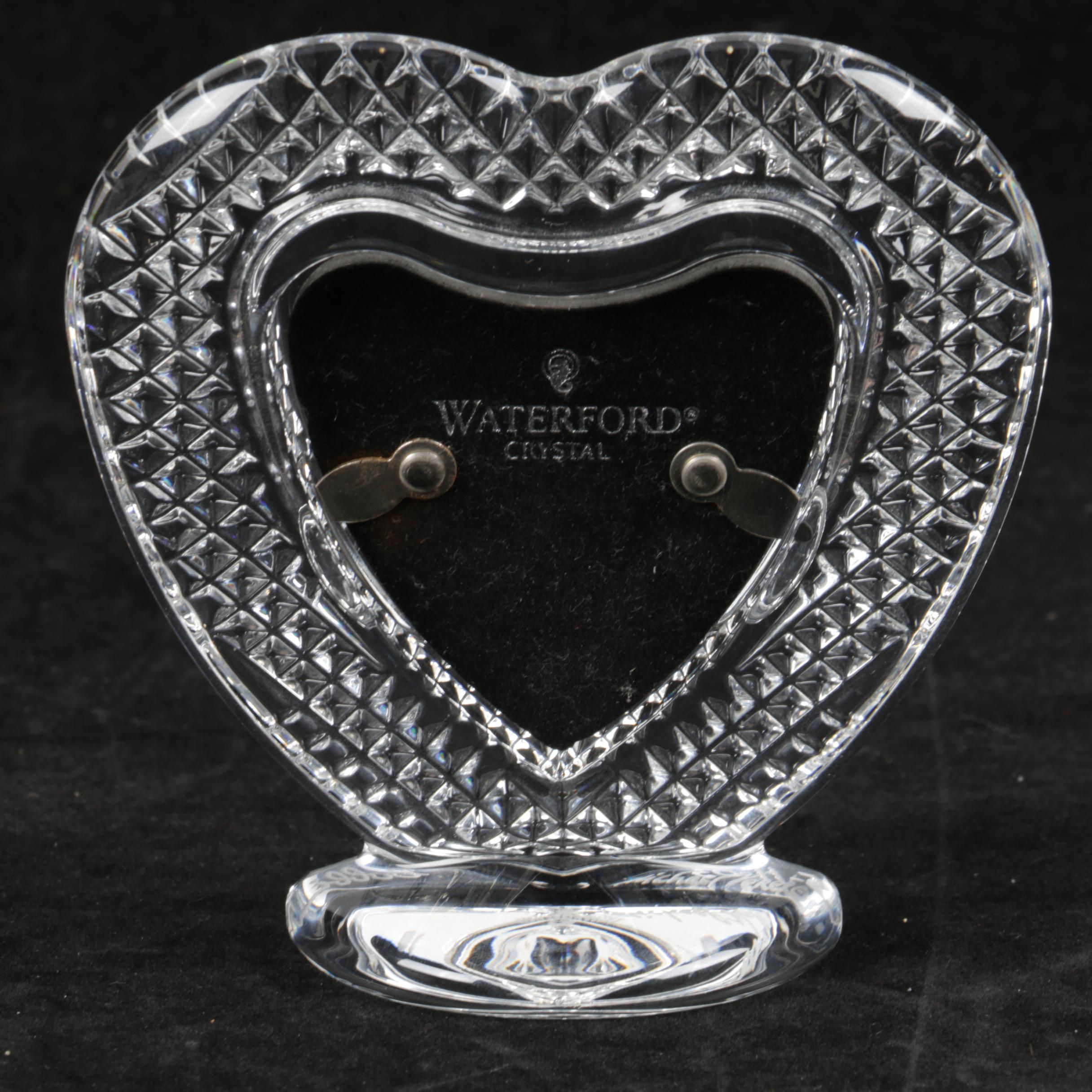Vintage Waterford Crystal Picture Frame