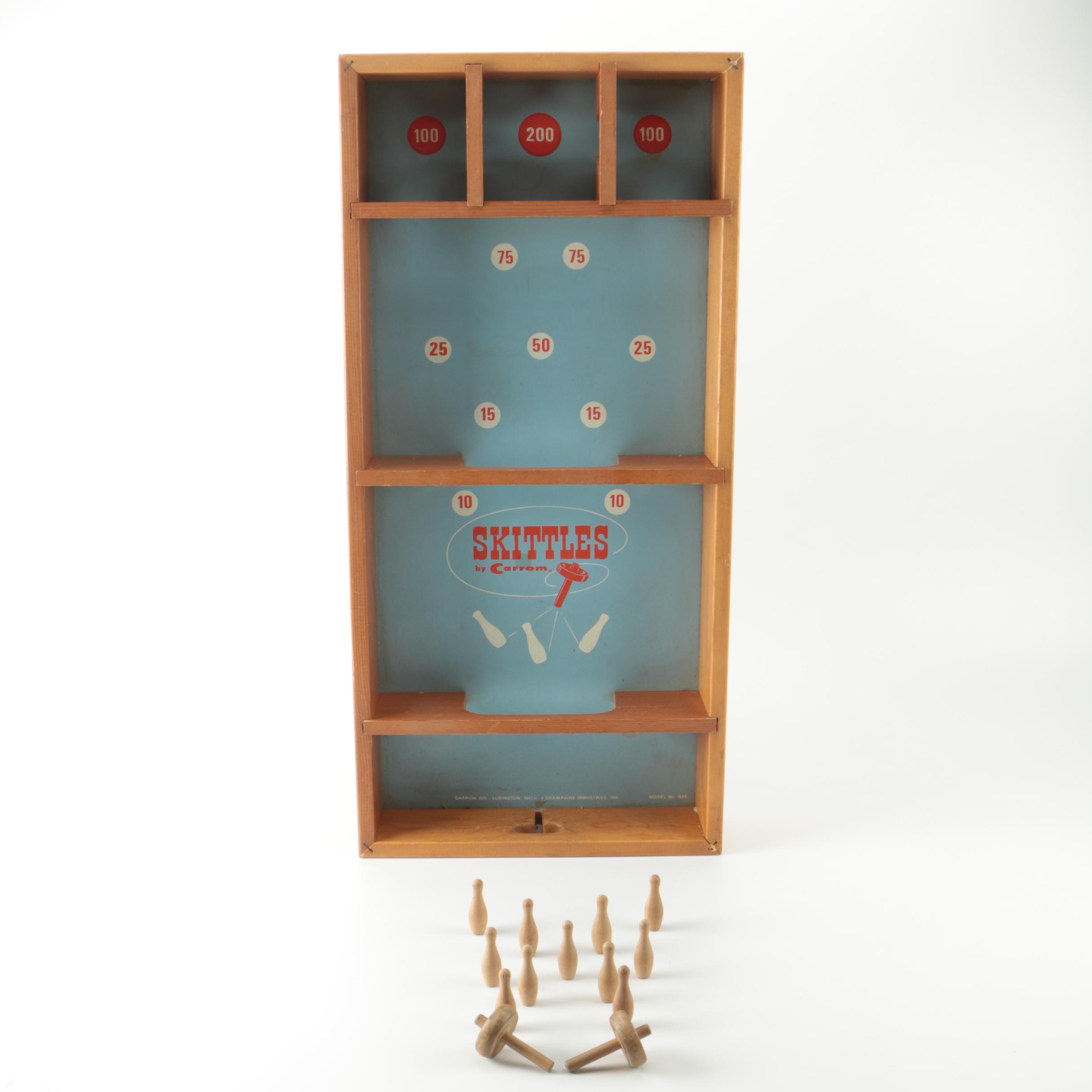 Vintage Skittles by Carrom Game