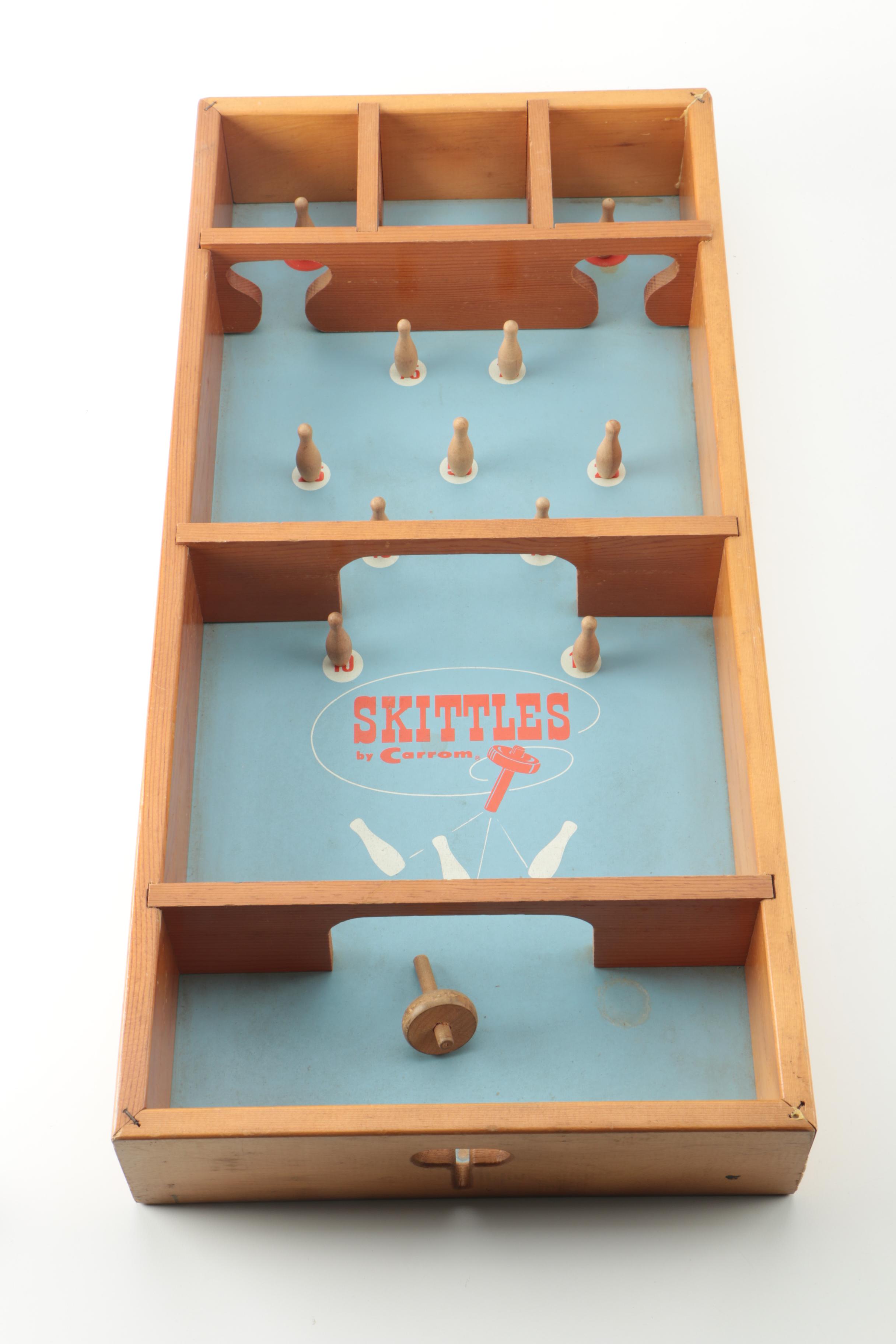 Vintage Skittles by Carrom Game