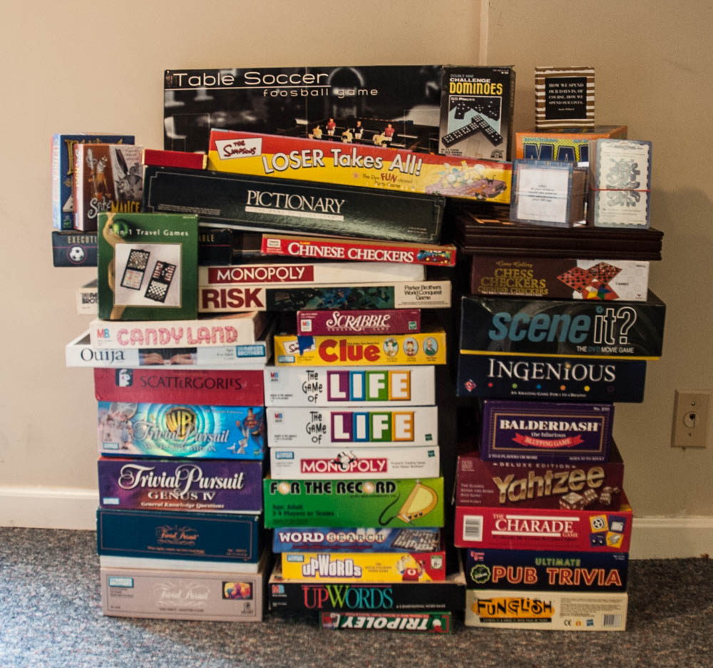 Large Collection of Board Games