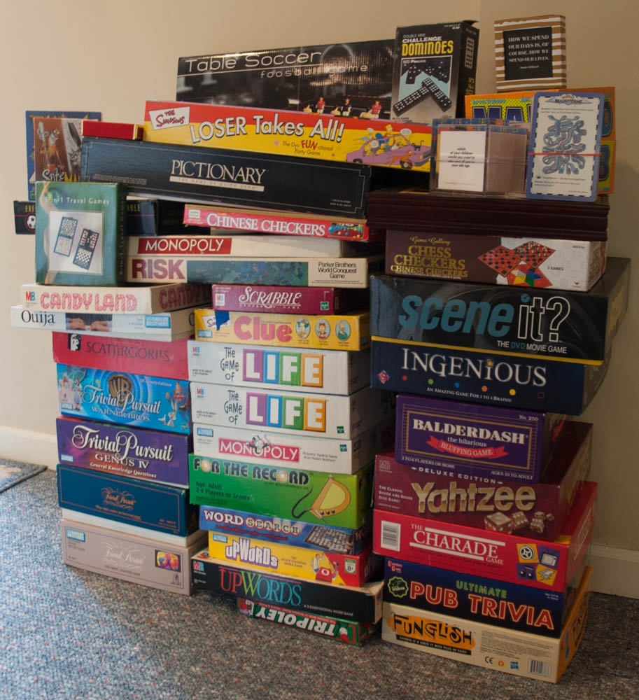 Large Collection of Board Games
