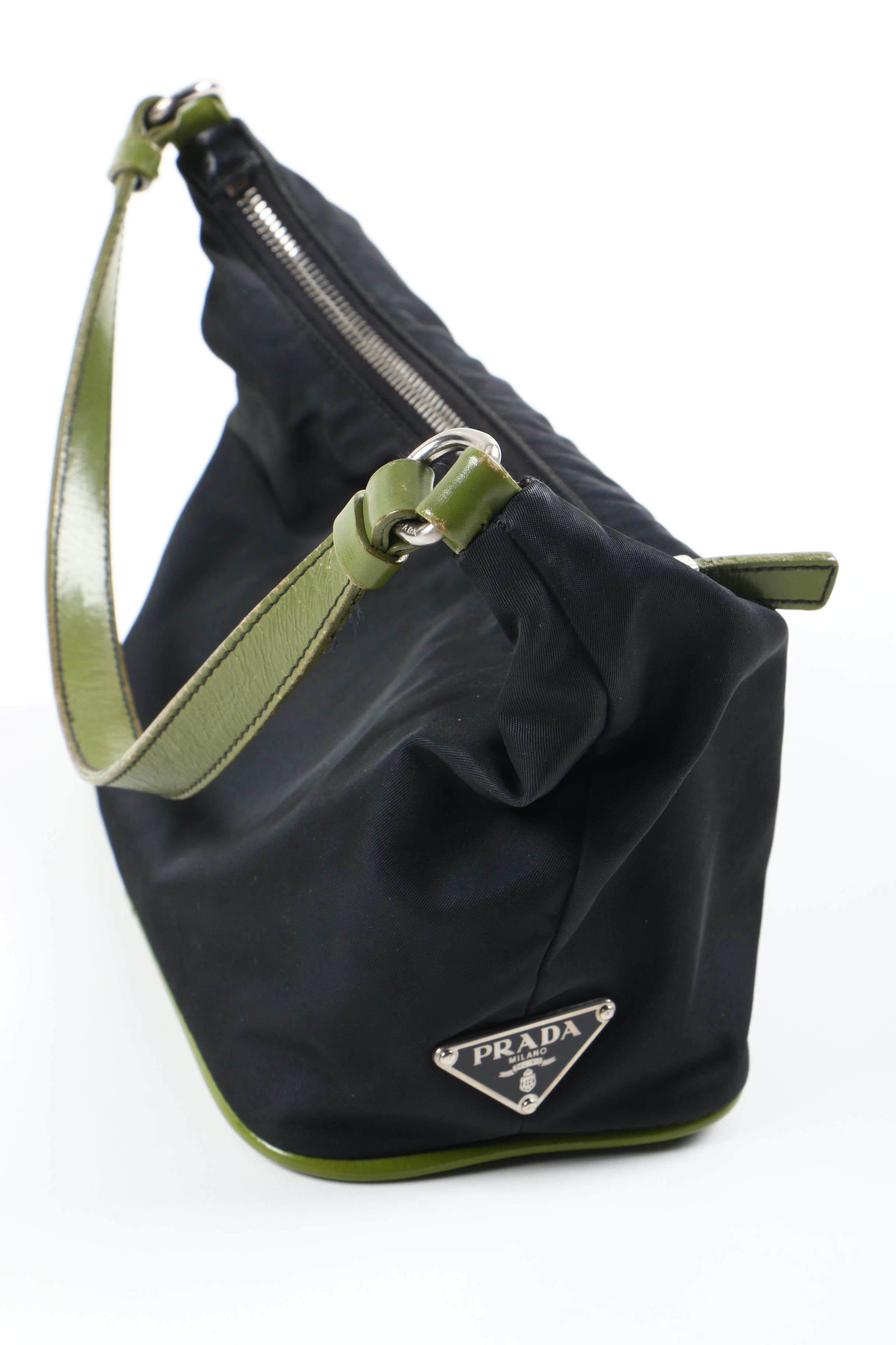 Prada Nylon and Leather Purse