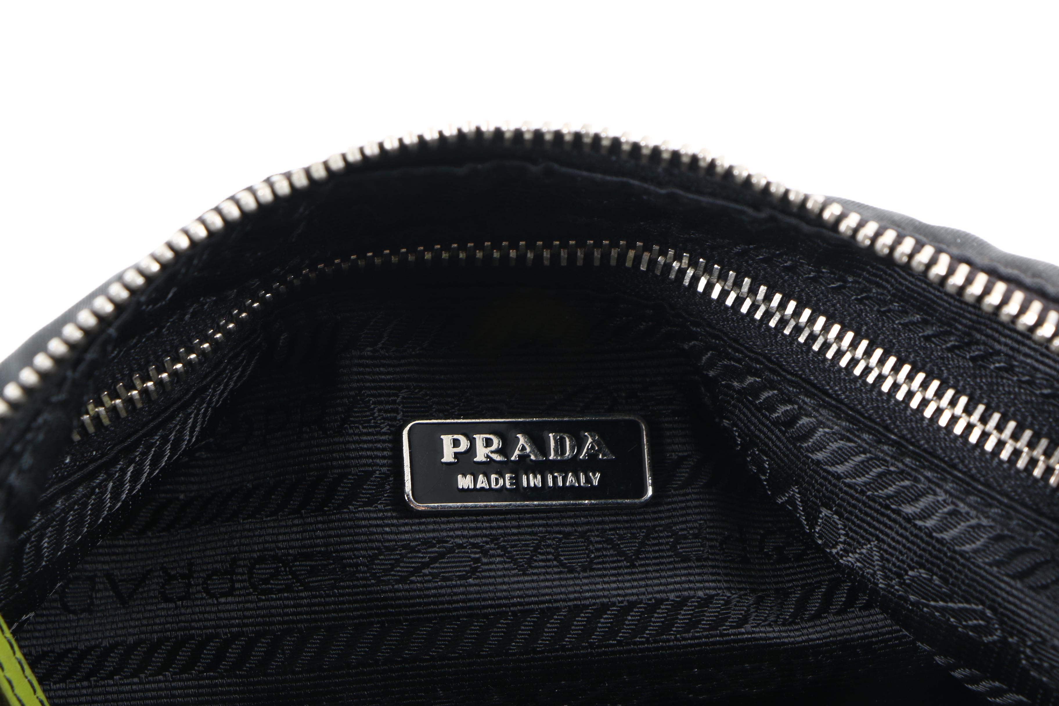 Prada Nylon and Leather Purse