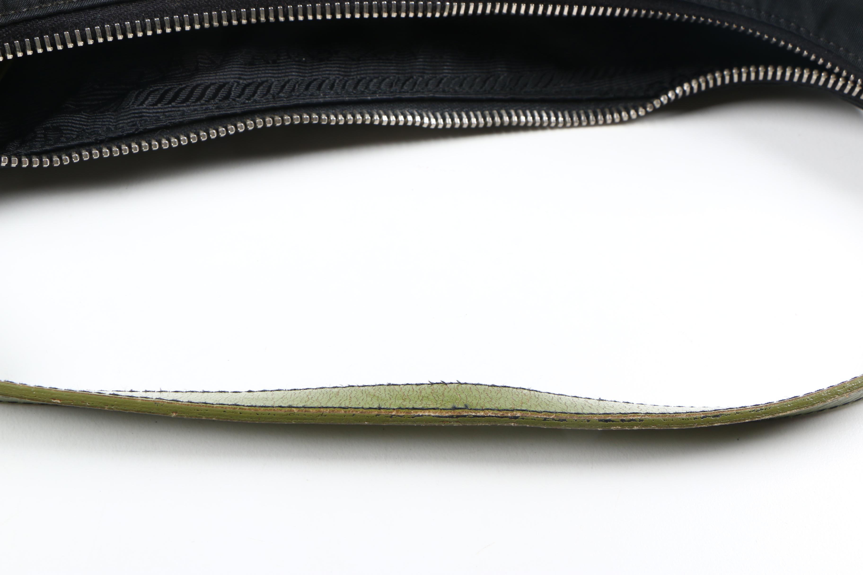 Prada Nylon and Leather Purse