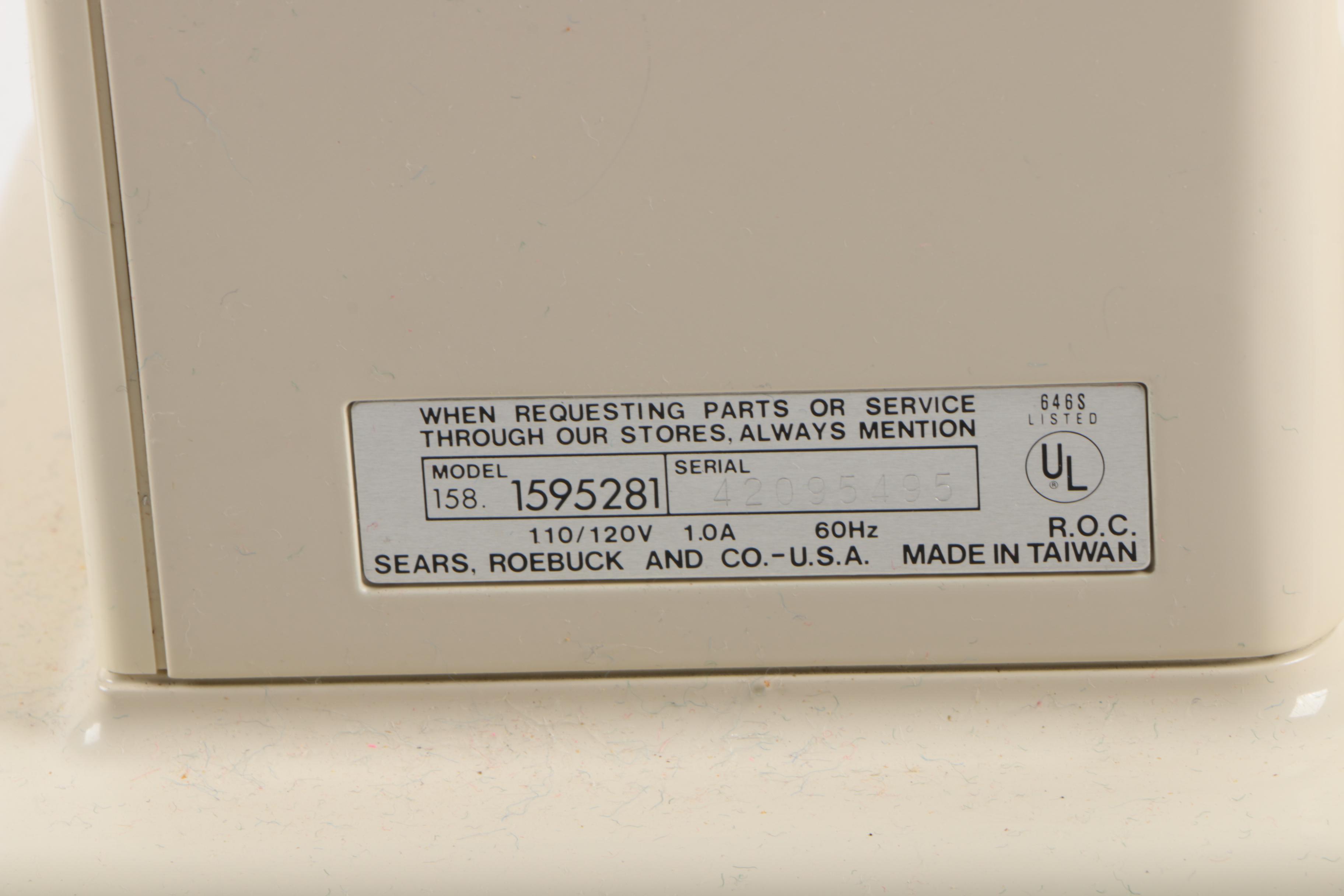 Kenmore Ultra-Stitch 12 Sewing Machine