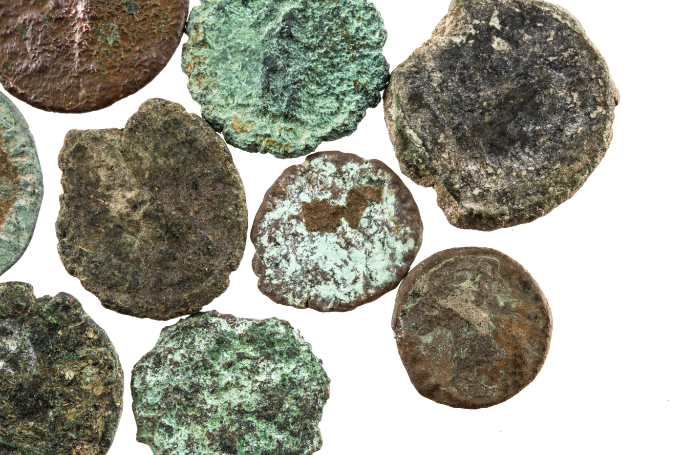 Fifty-Eight Bronze Ancient Roman Imperial Coins