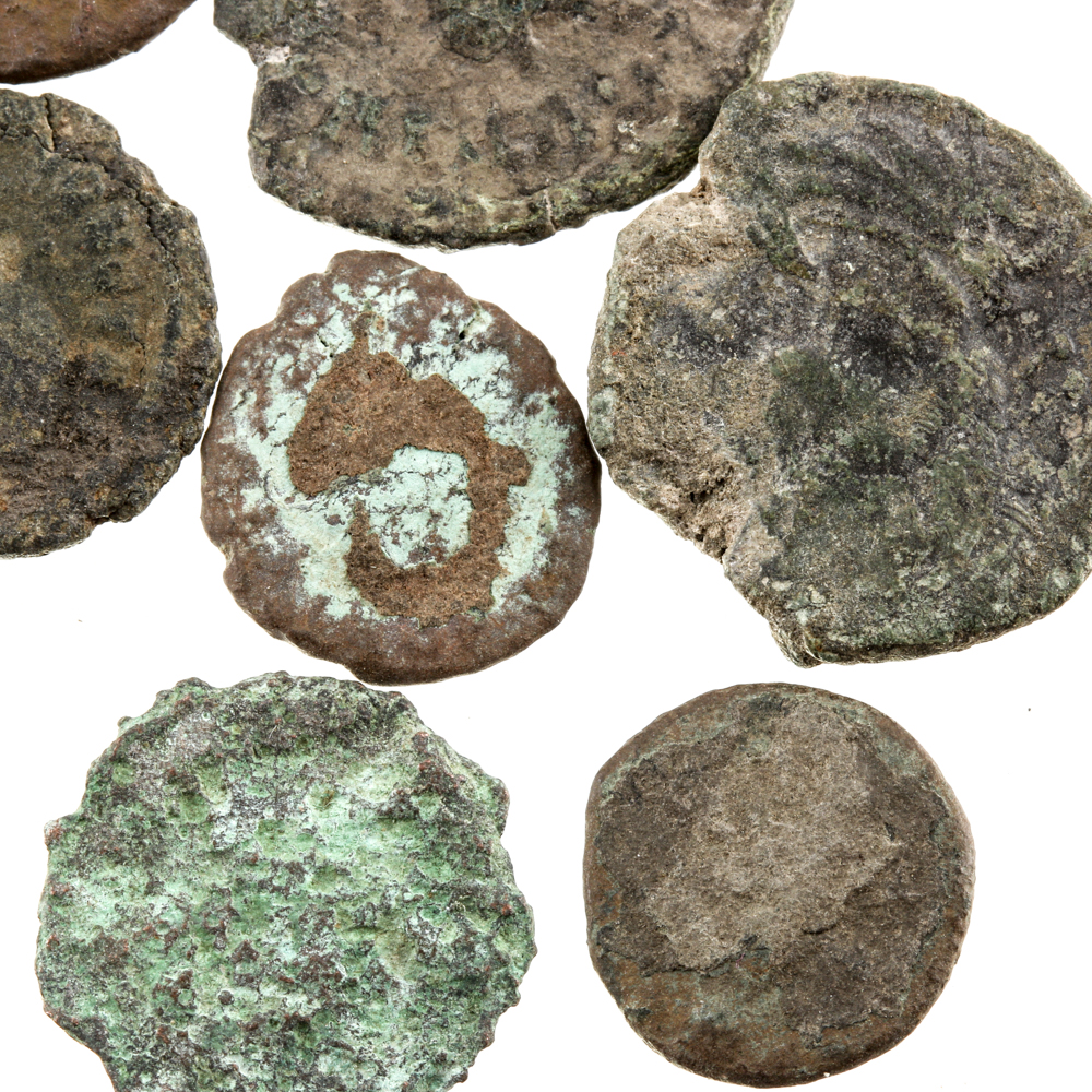 Fifty-Eight Bronze Ancient Roman Imperial Coins