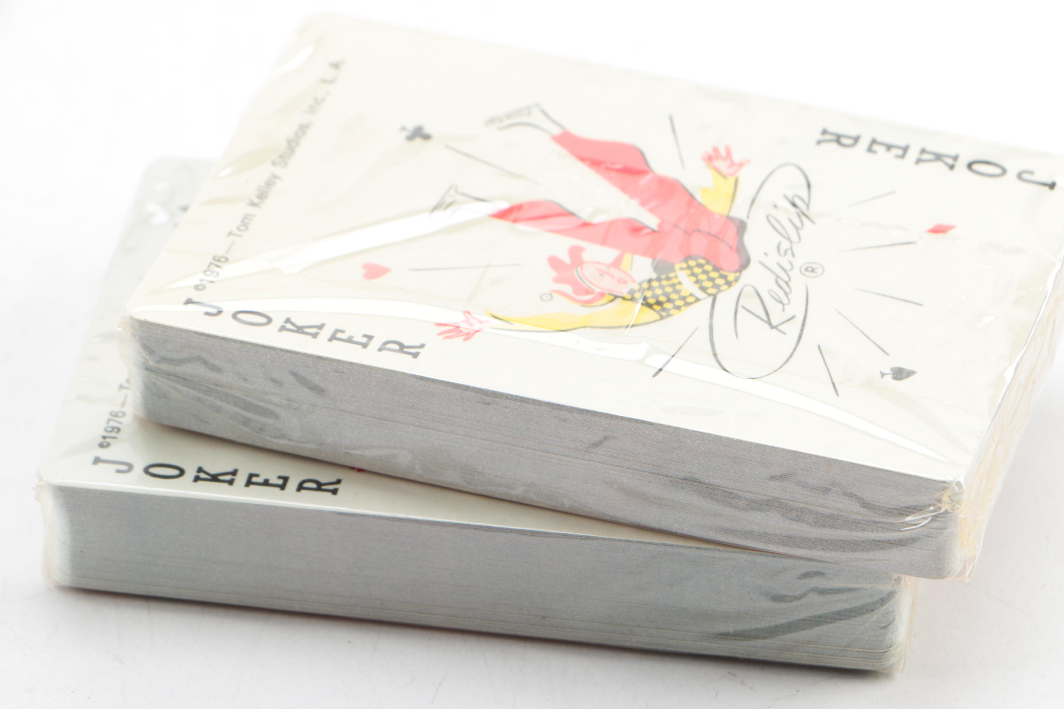 Vintage Marilyn Monroe Nude Playing Cards After Tom Kelly Photoshoot