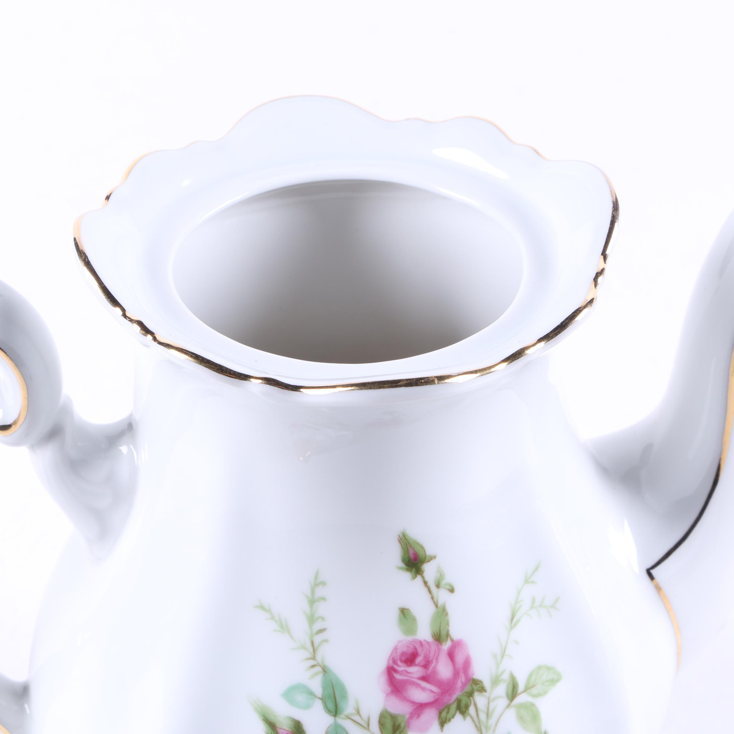 Vintage Mitterteich Bavaria "Old Dresden Rose" Tableware