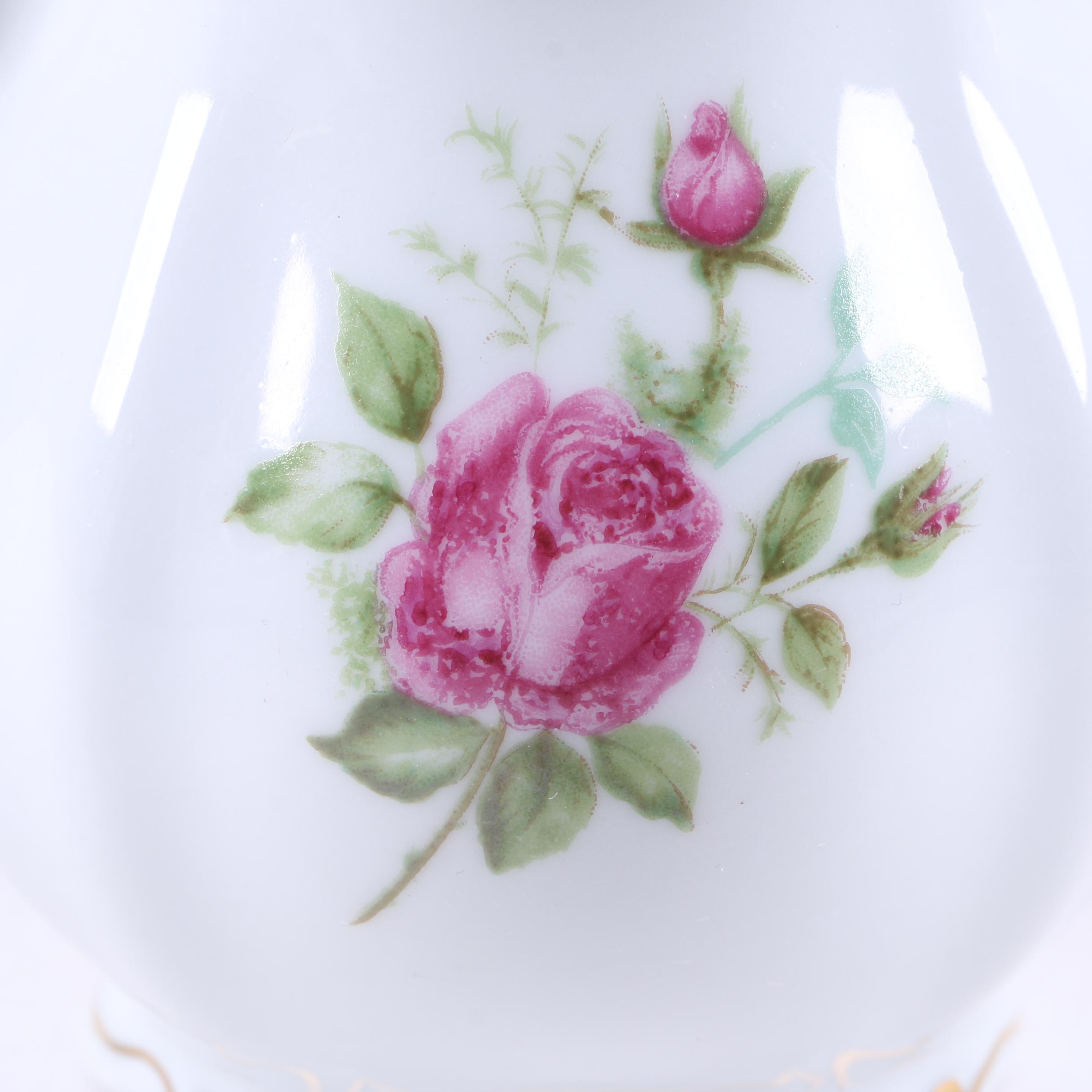 Vintage Mitterteich Bavaria "Old Dresden Rose" Tableware