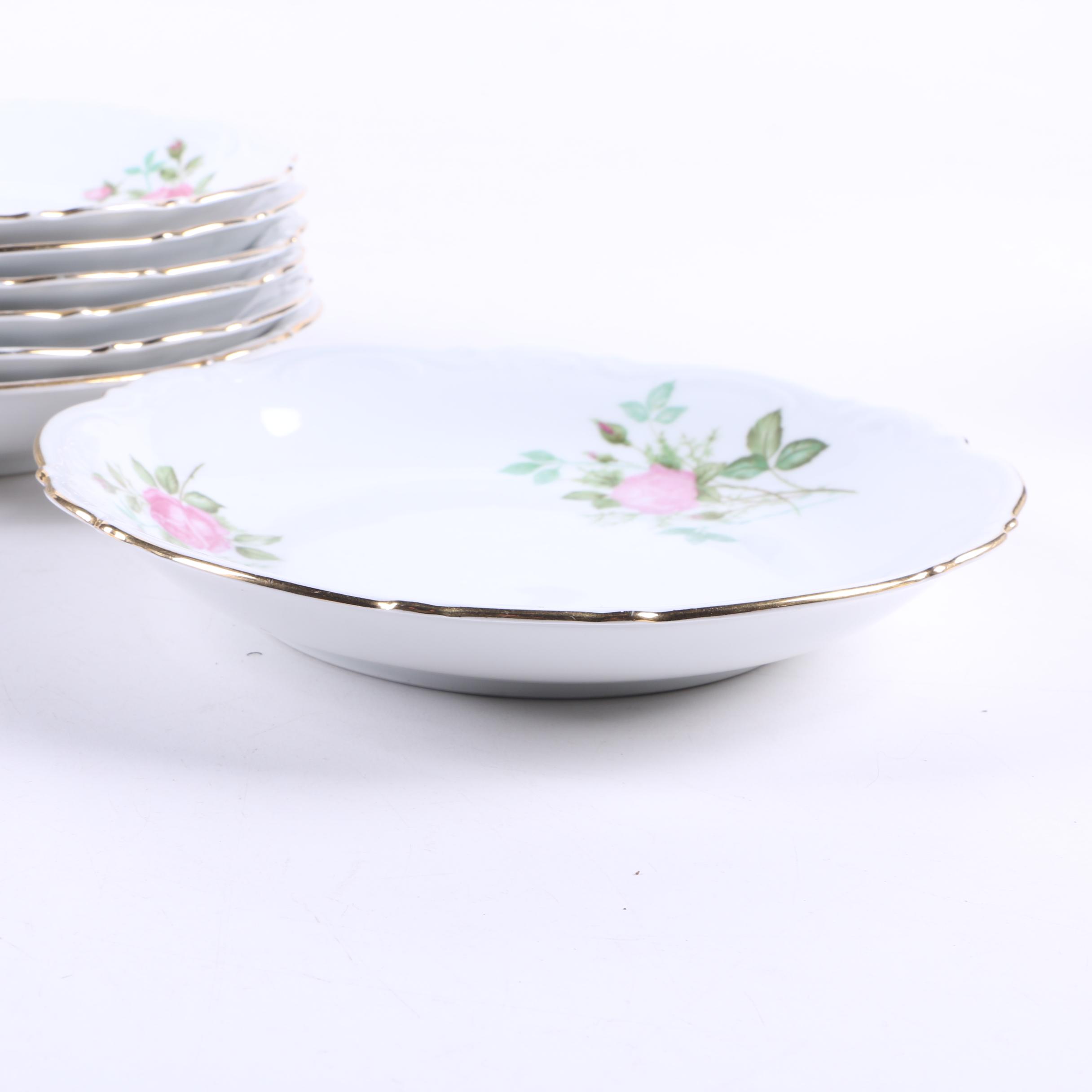 Vintage Mitterteich Bavaria "Old Dresden Rose" Tableware