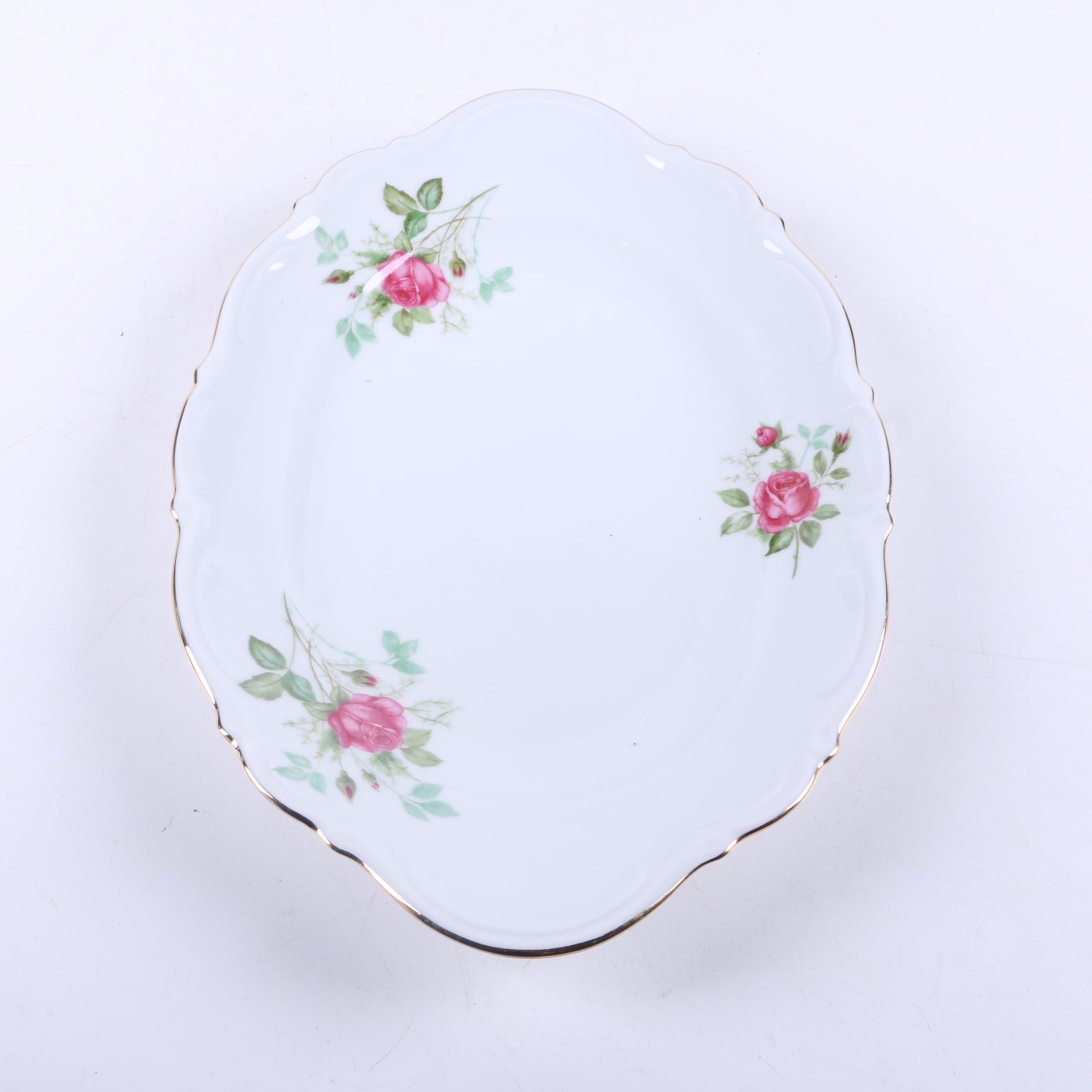 Vintage Mitterteich Bavaria "Old Dresden Rose" Tableware