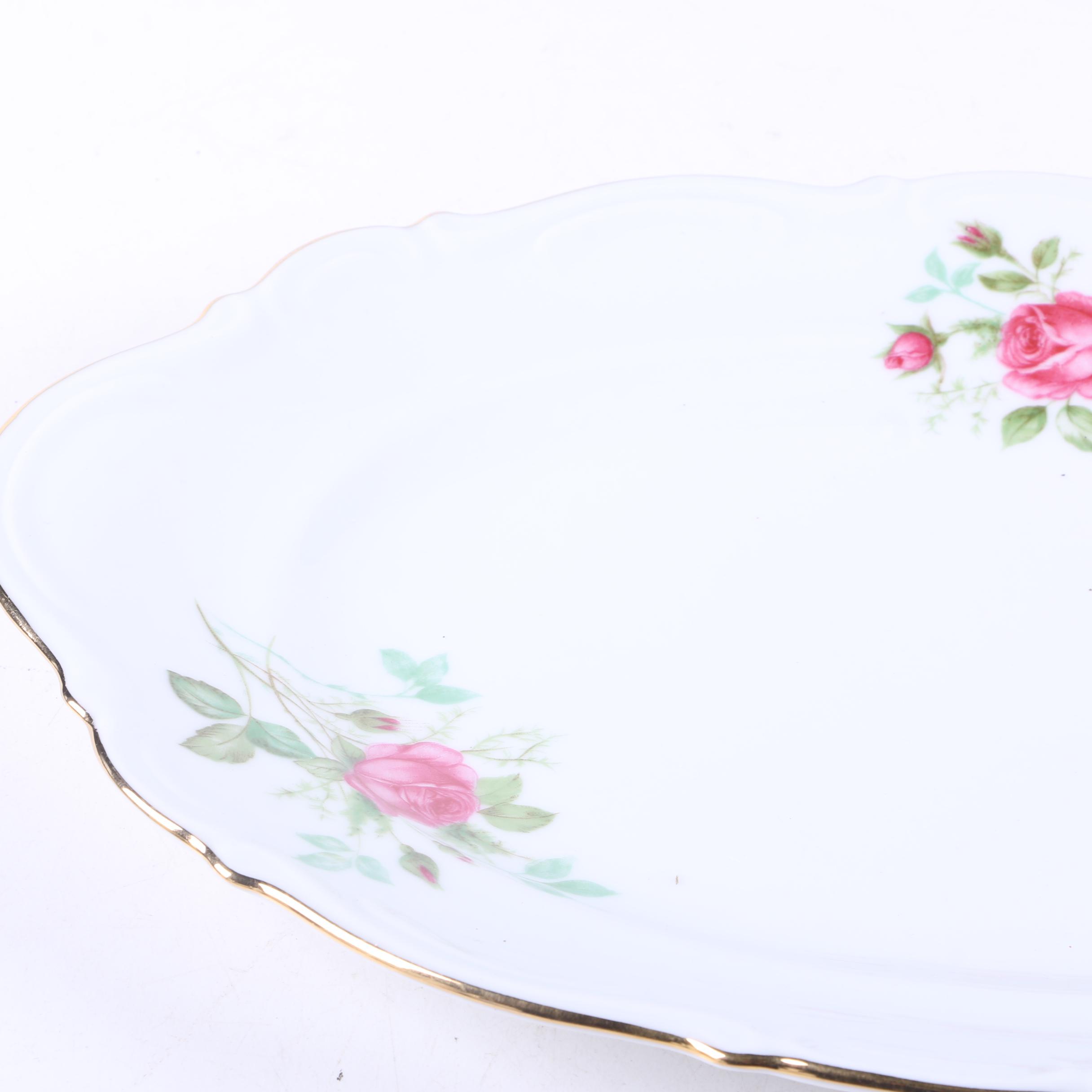 Vintage Mitterteich Bavaria "Old Dresden Rose" Tableware
