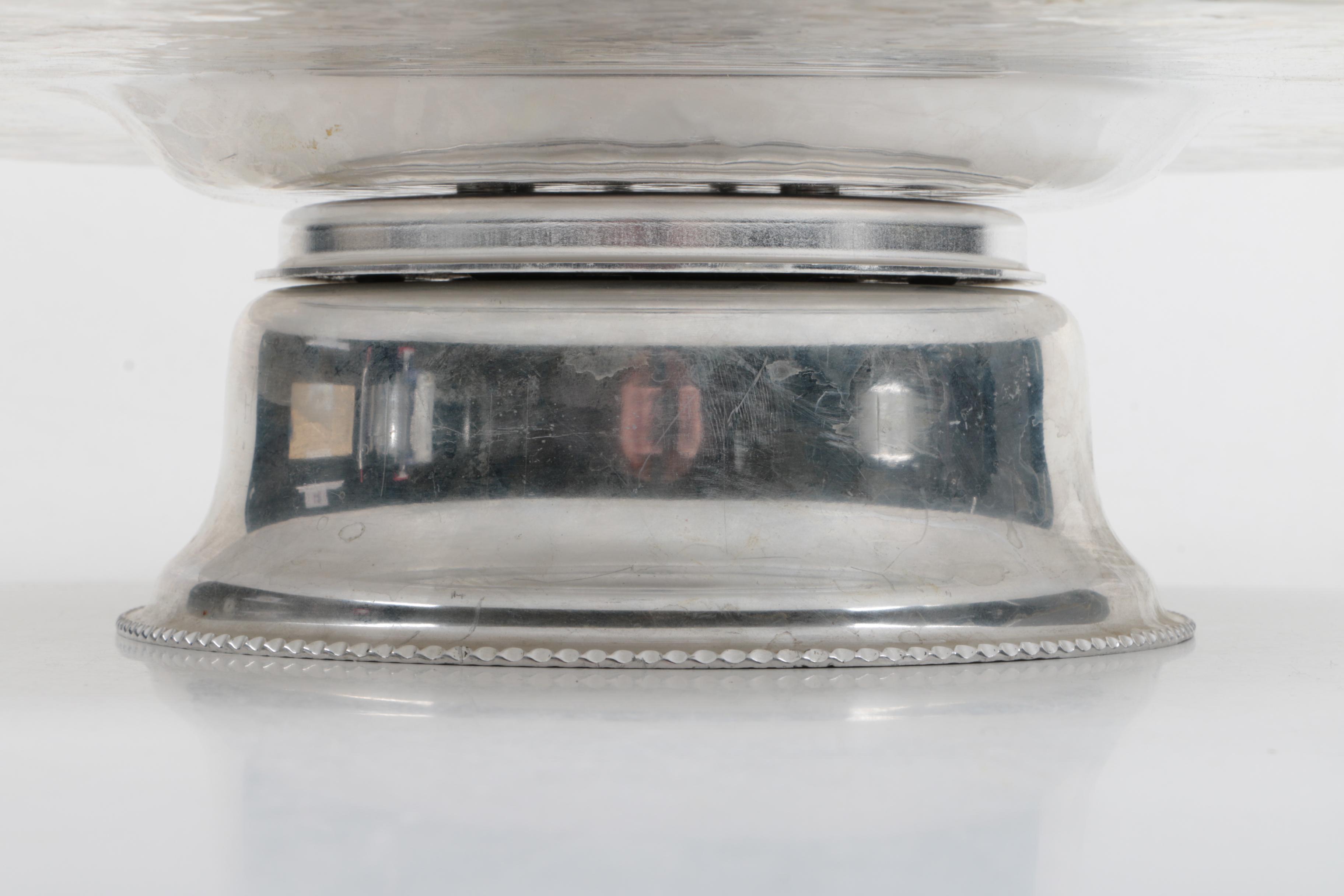 Pewter and Aluminum Serveware Assortment