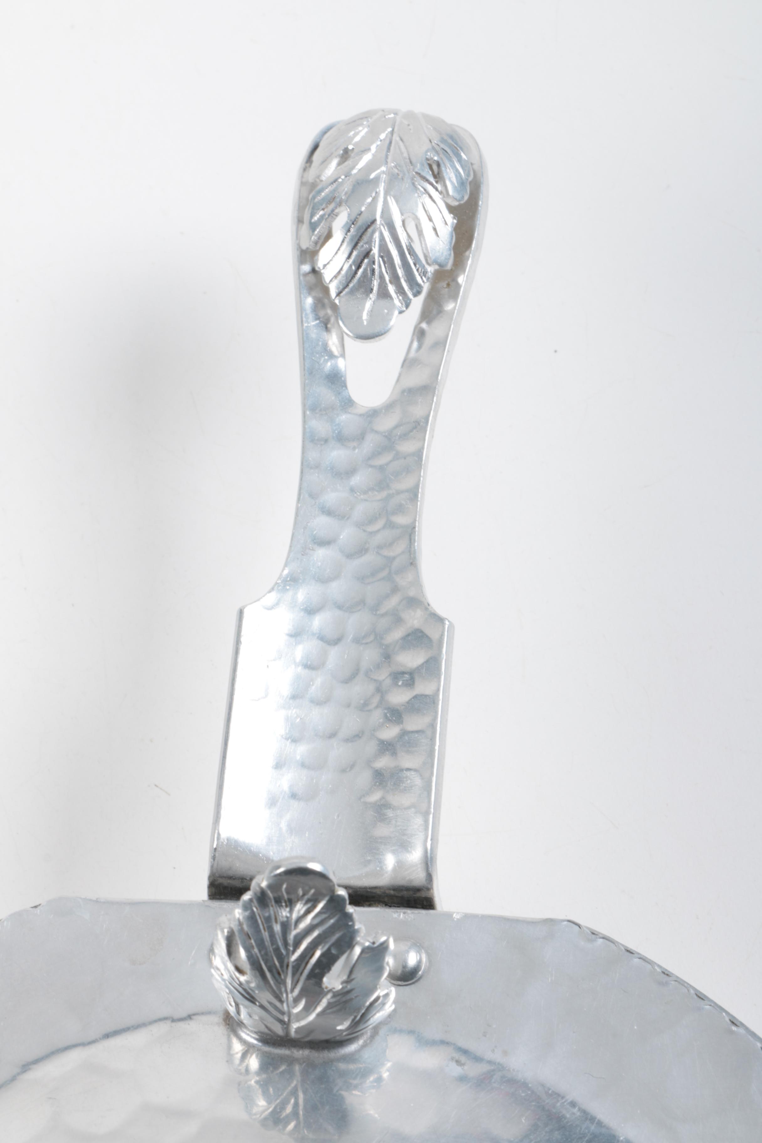 Pewter and Aluminum Serveware Assortment