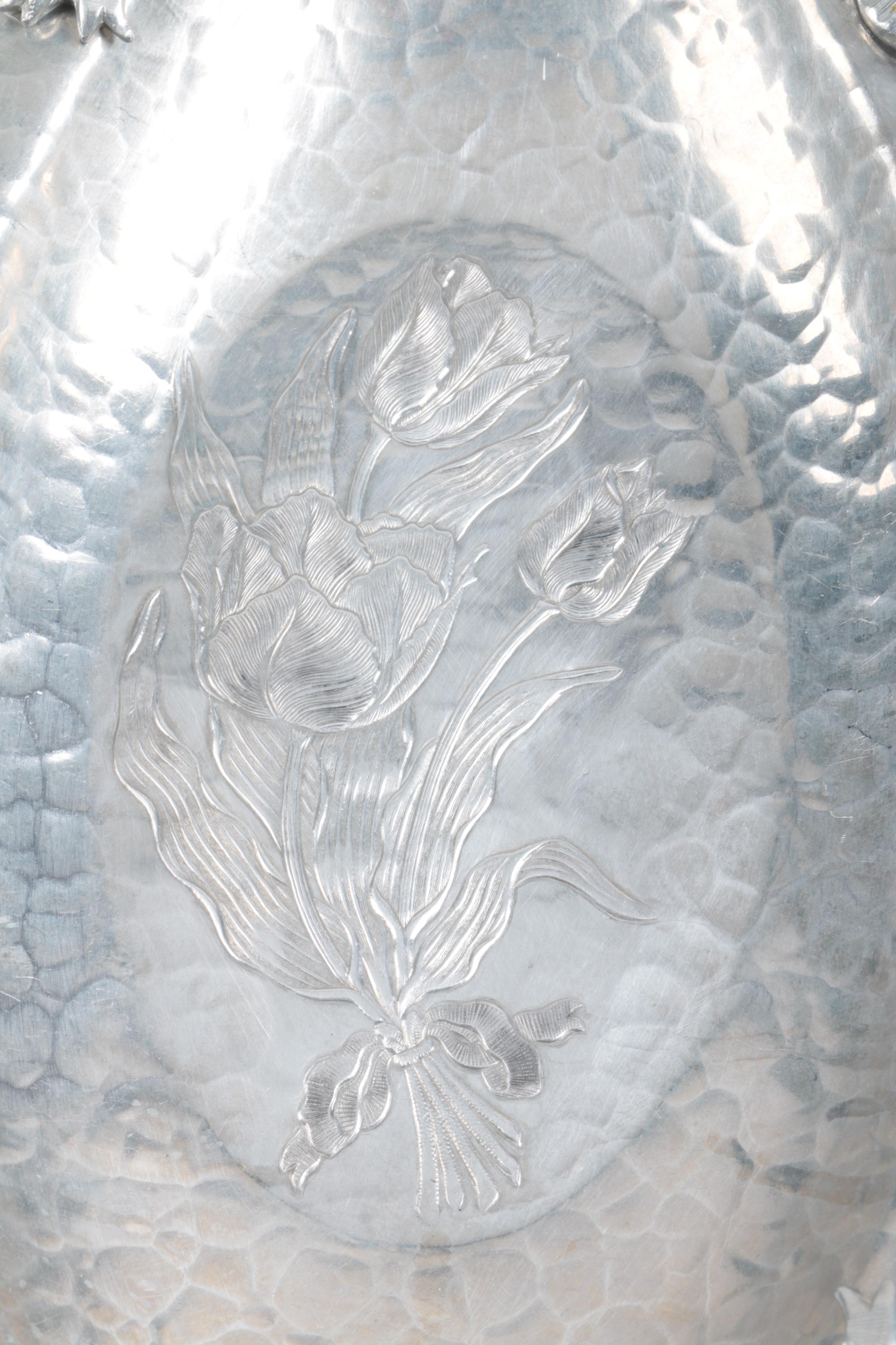 Pewter and Aluminum Serveware Assortment