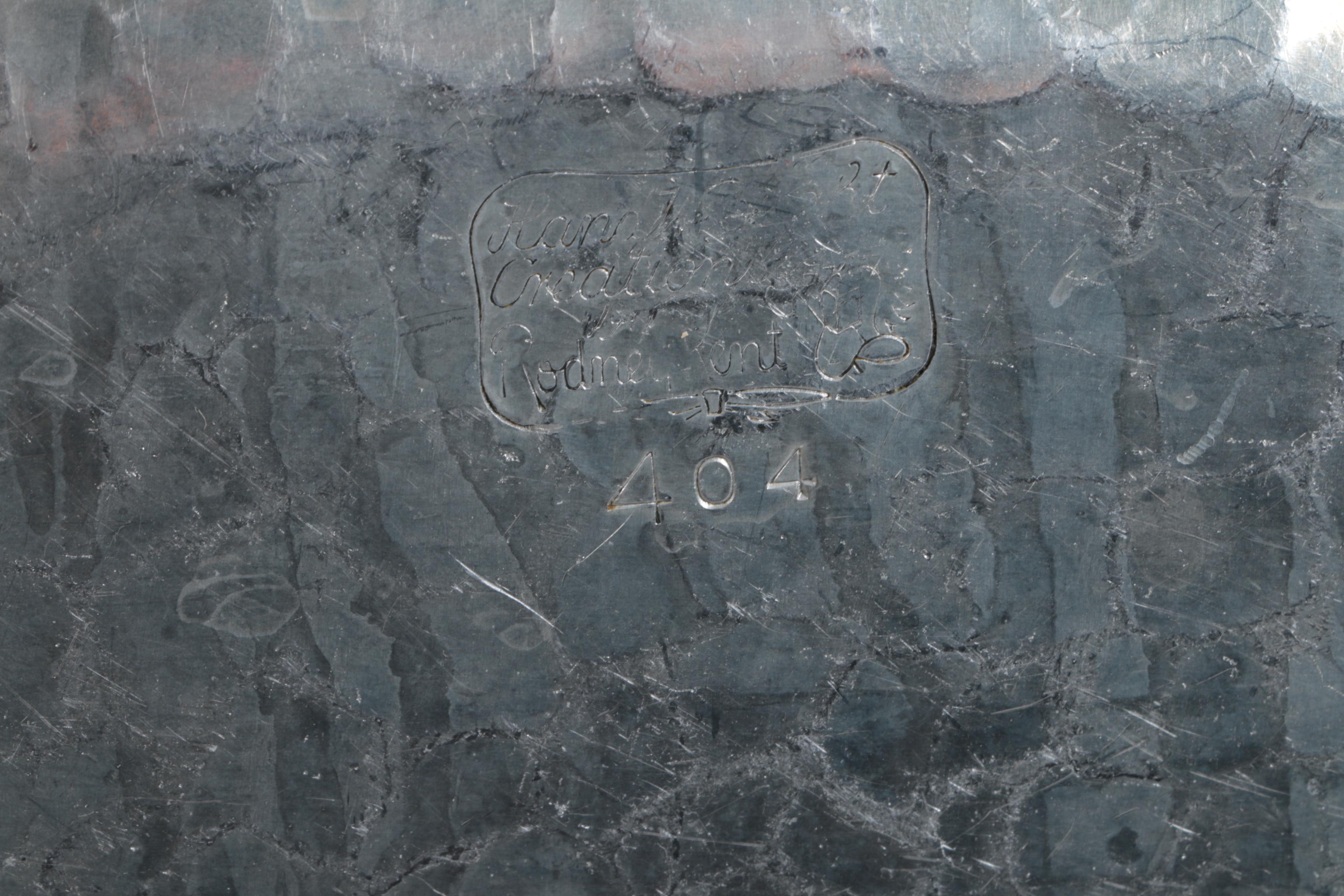 Pewter and Aluminum Serveware Assortment