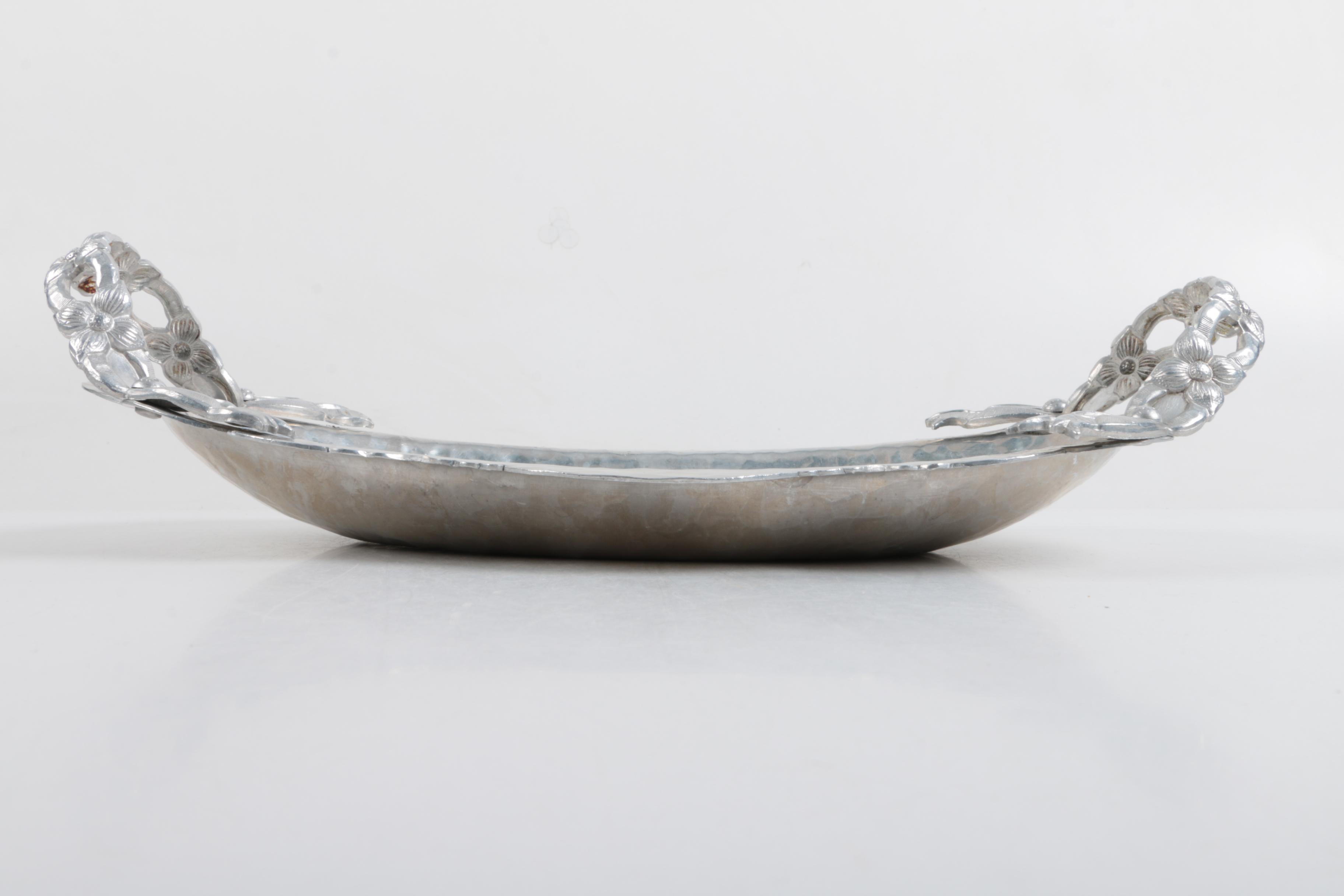 Pewter and Aluminum Serveware Assortment