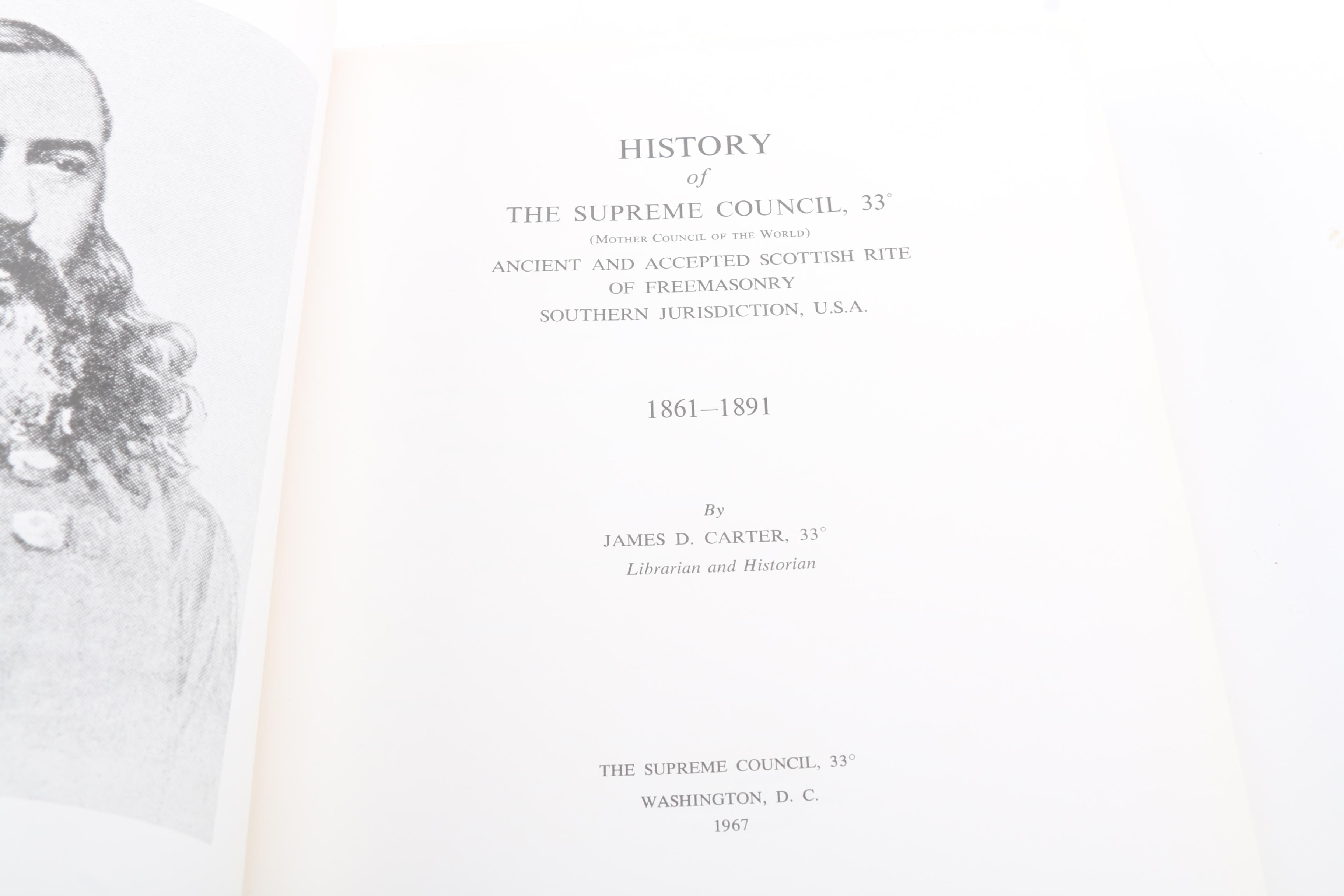 A copy of History of the Supreme Council