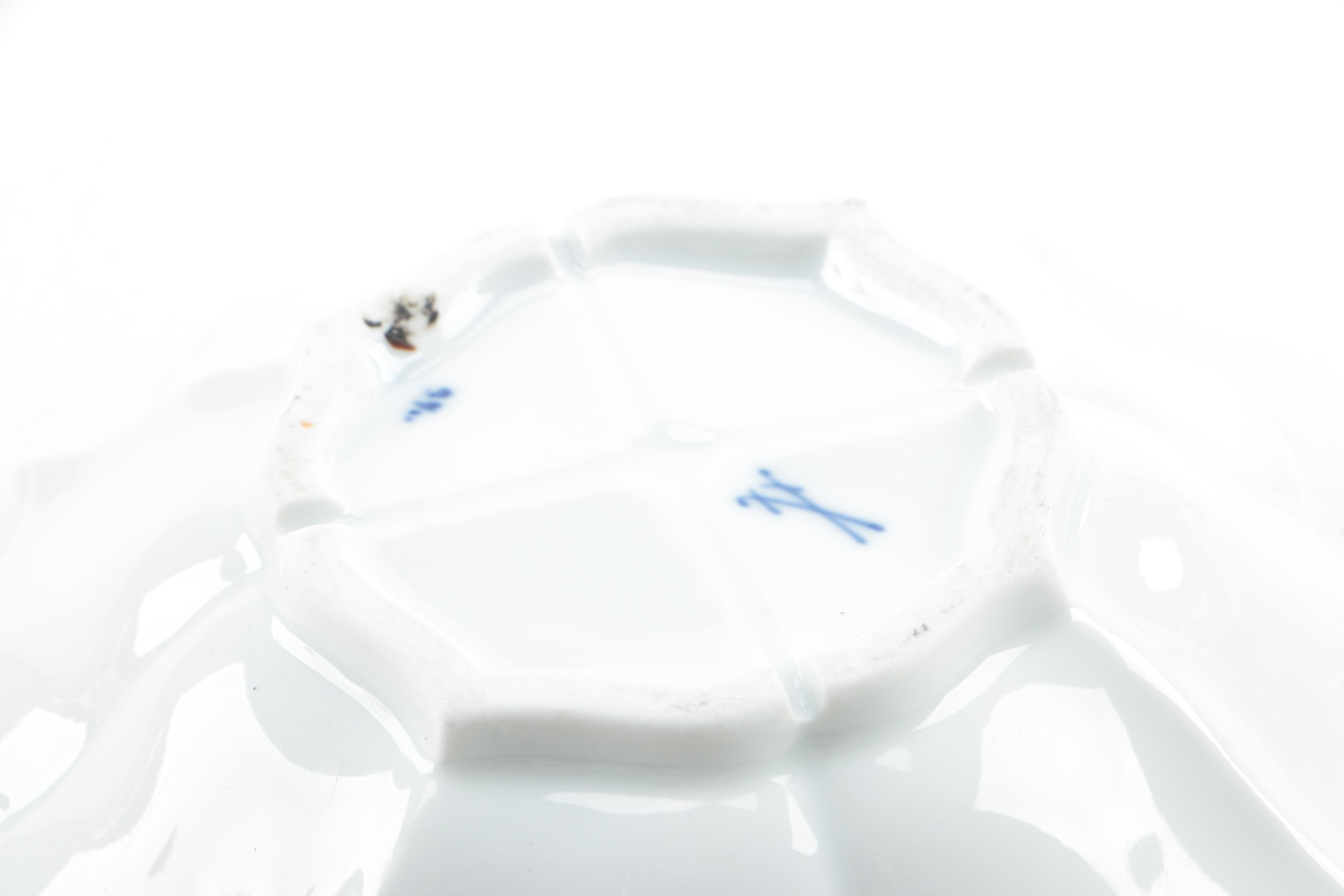 Blue Onion Style Tableware Featuring Meissen and Ernst Teichert