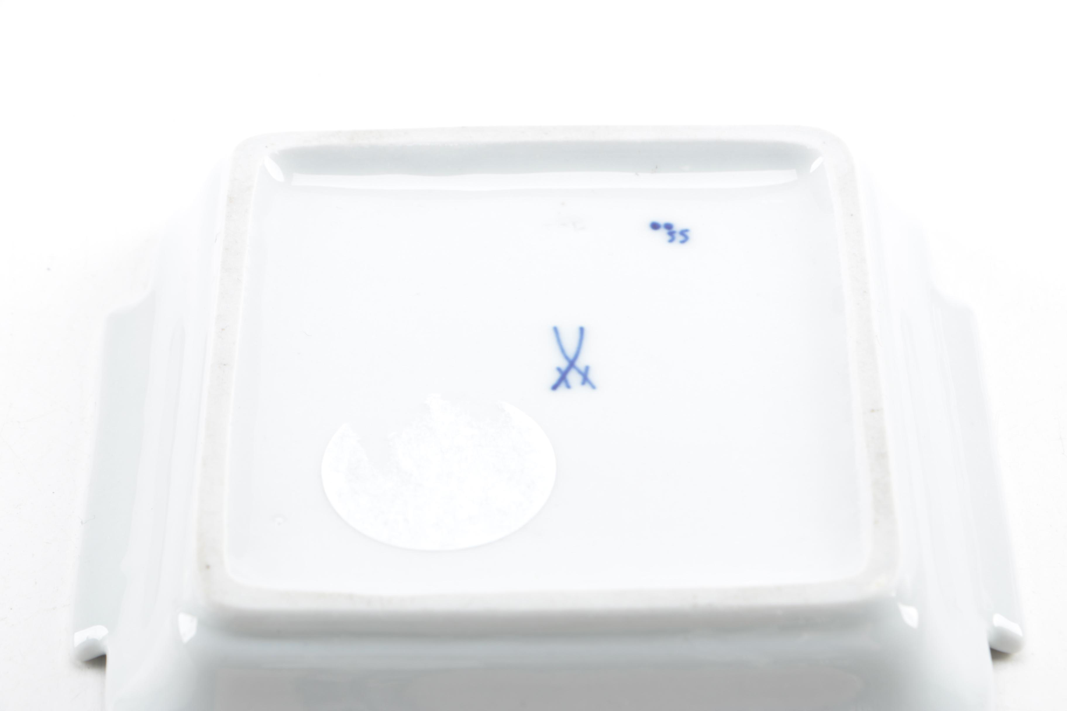 Blue Onion Style Tableware Featuring Meissen and Ernst Teichert