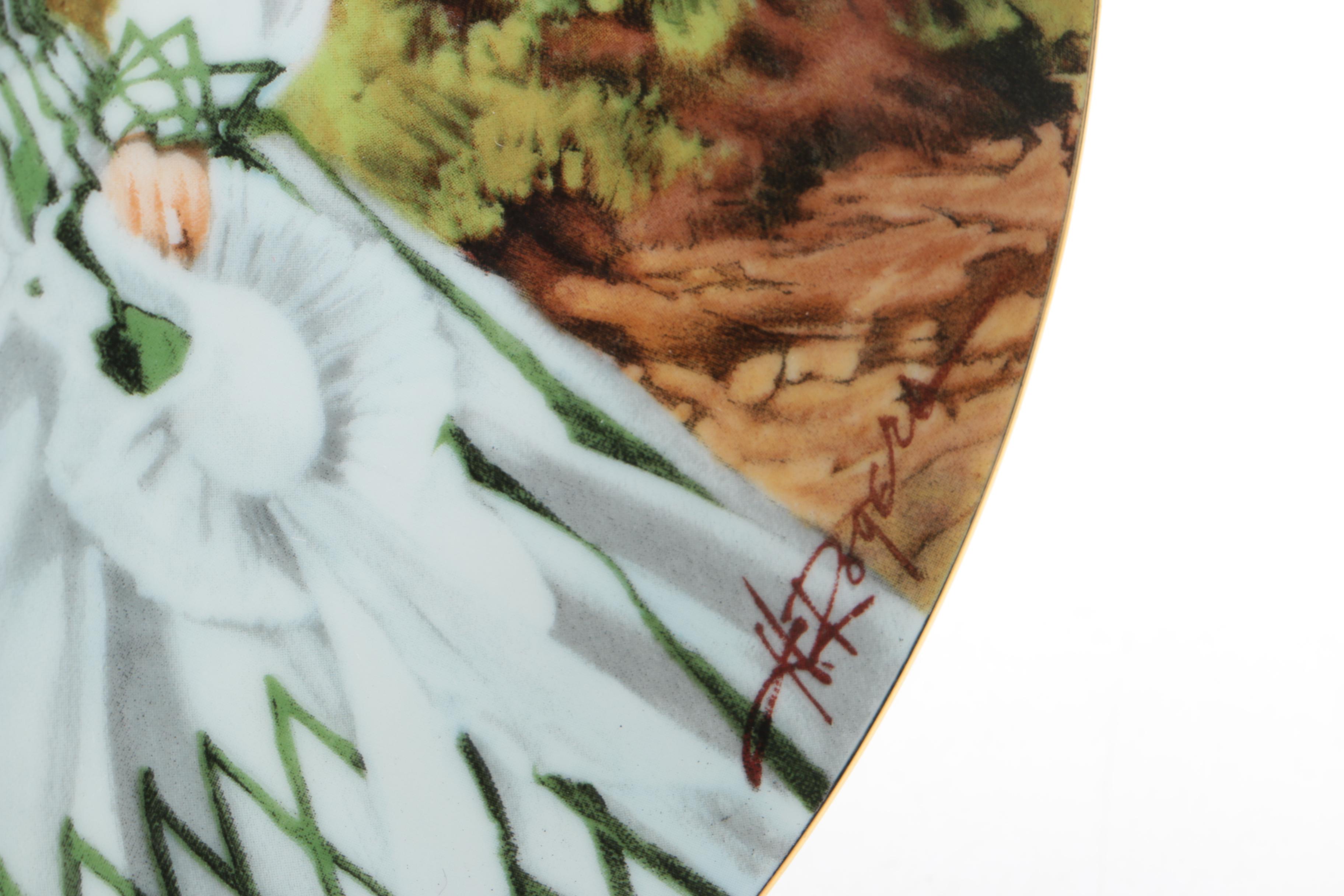 Bradex _Gone with the Wind_ Collector Plate by Howard Rogers