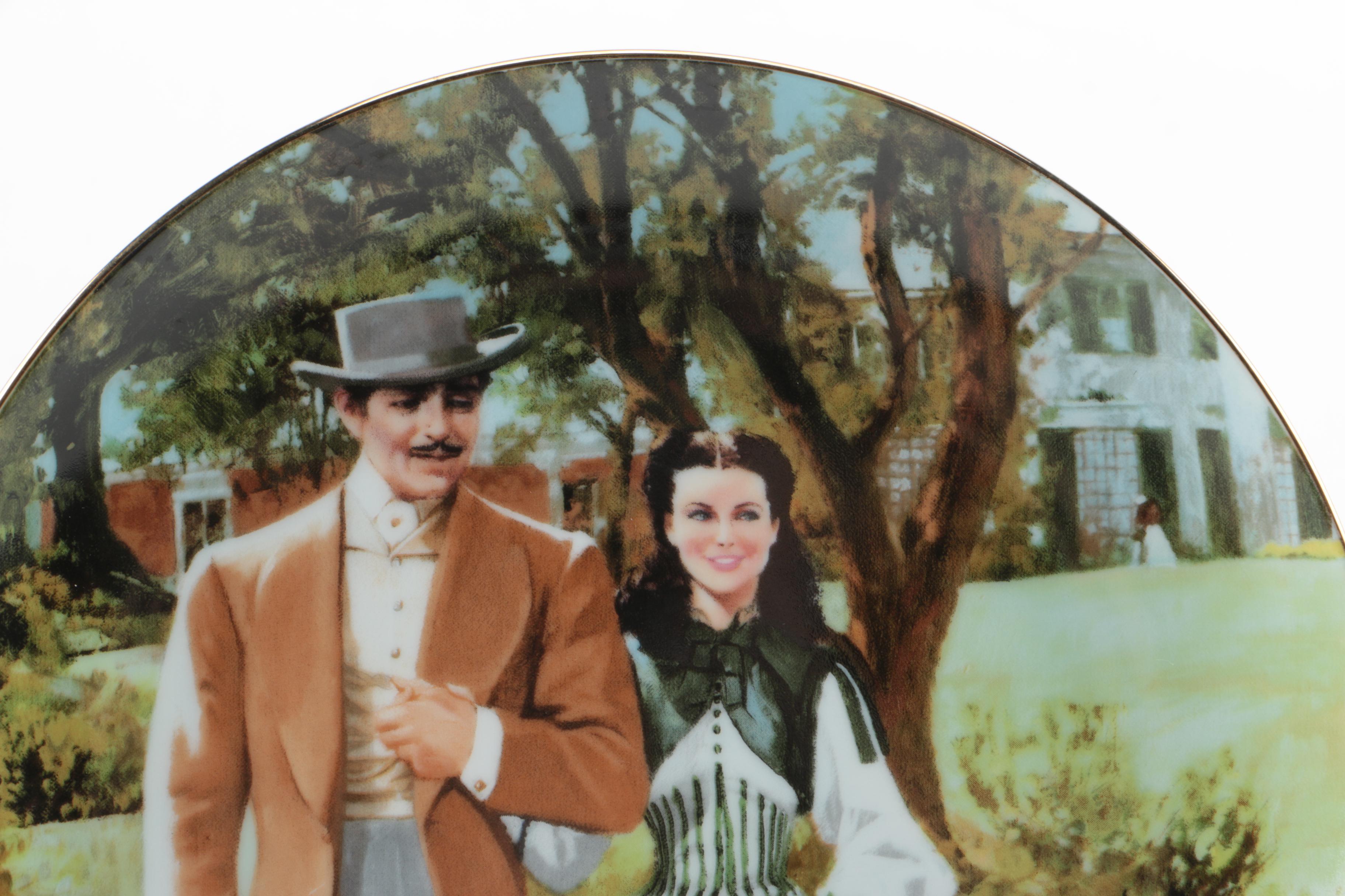 Bradex _Gone with the Wind_ Collector Plate by Howard Rogers