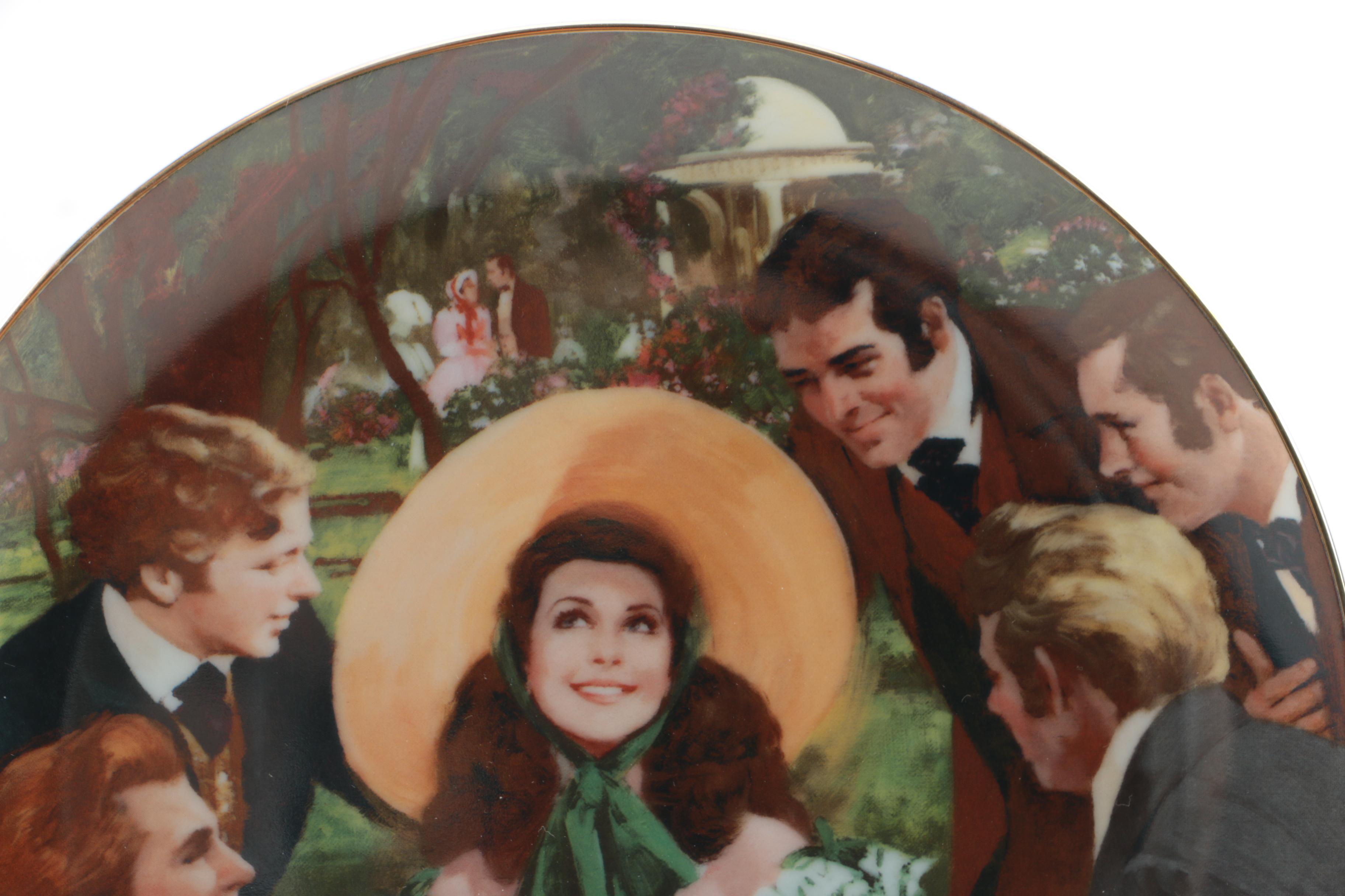 Bradex _Gone with the Wind_ Collector Plate by Howard Rogers