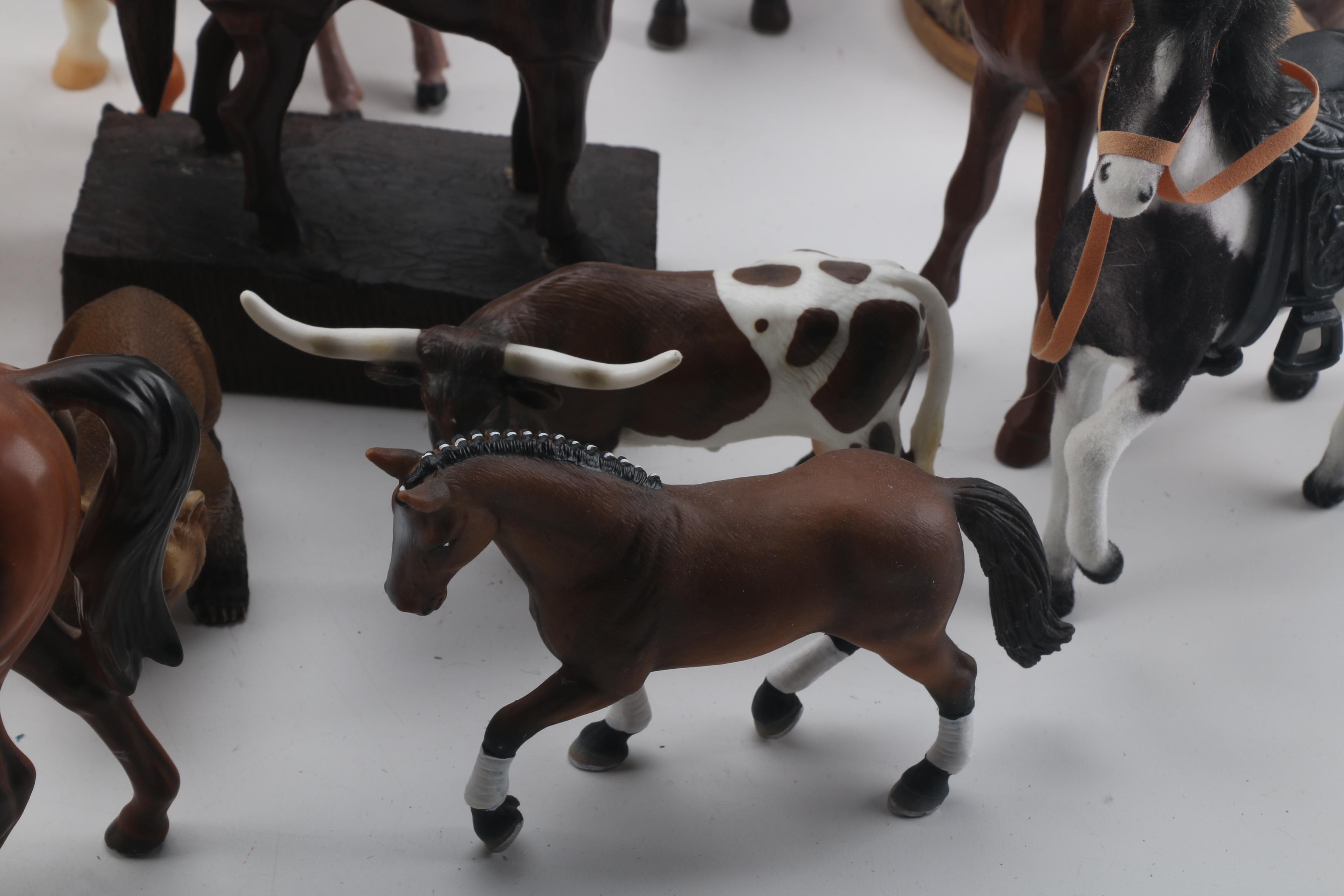 Collection of Twenty-One Western Themed Figurines