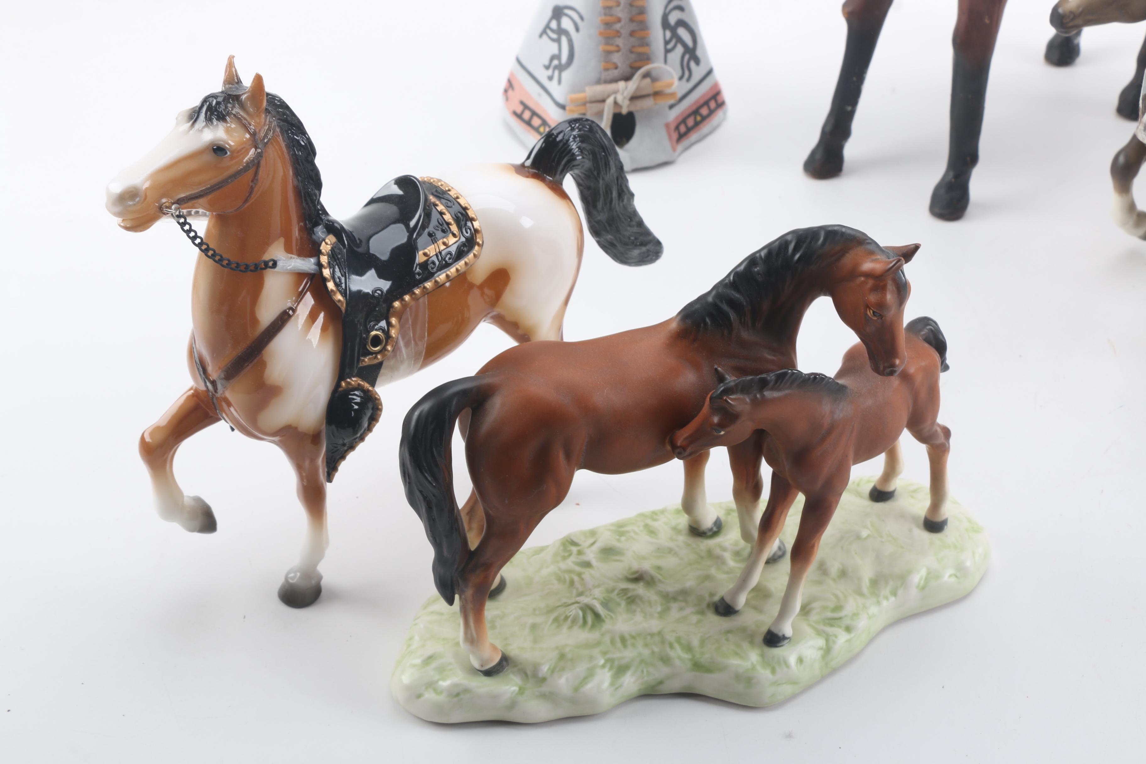 Collection of Twenty-One Western Themed Figurines