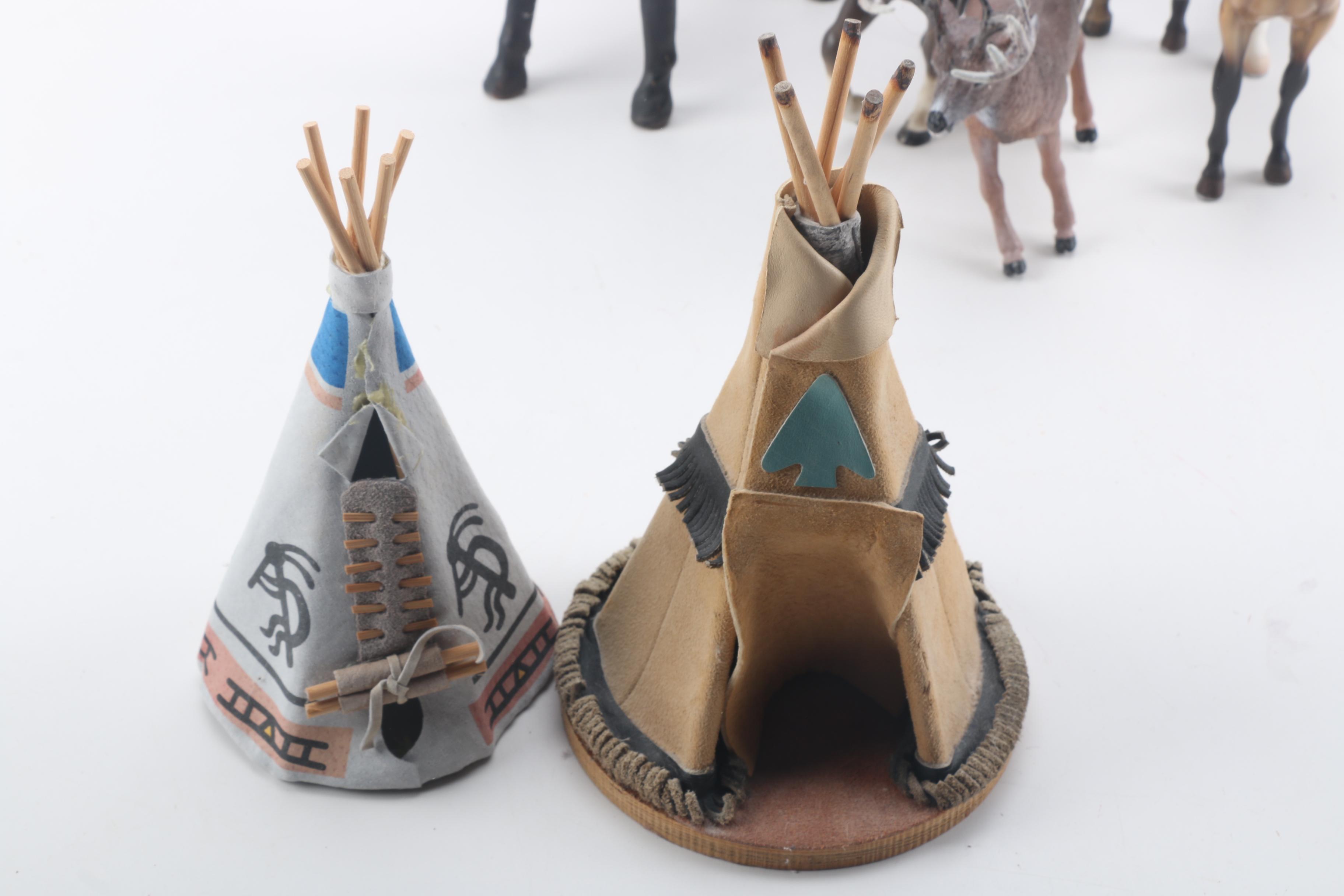 Collection of Twenty-One Western Themed Figurines