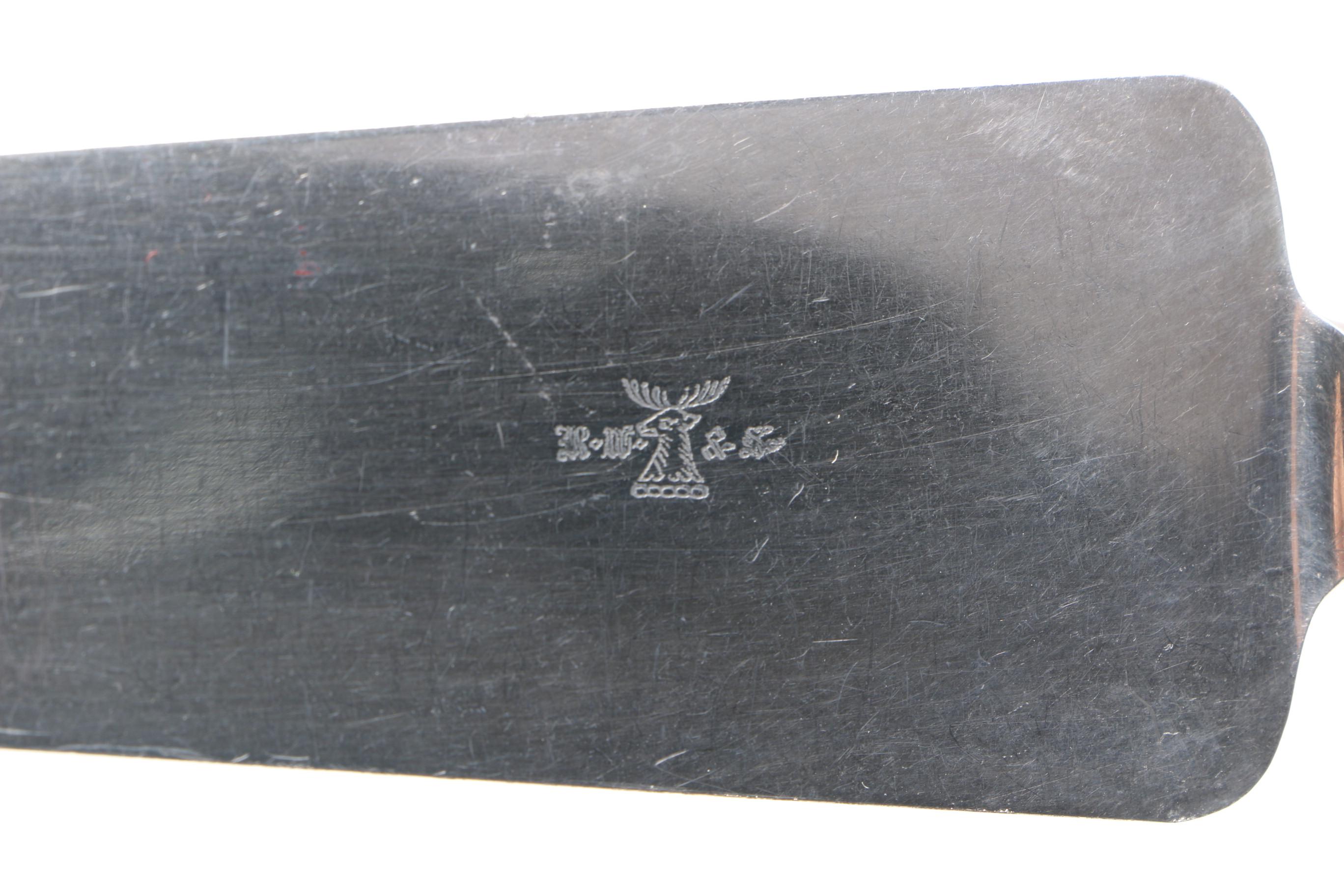 R. Wallace & Sons "Peony" Sterling Handled Knife with 800 Silver Handled Knife