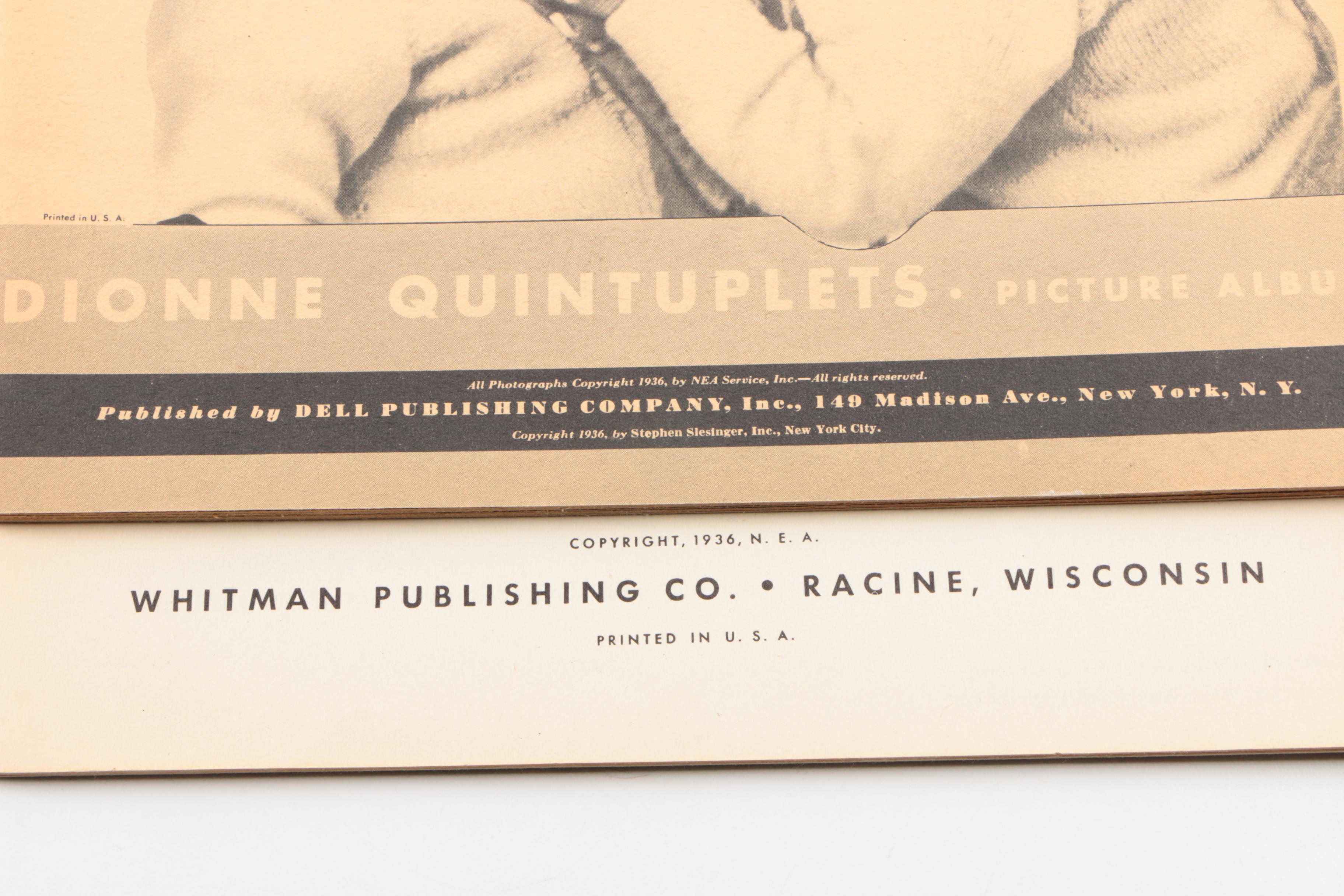 Collection of "The Dionne Quintuplets" Books
