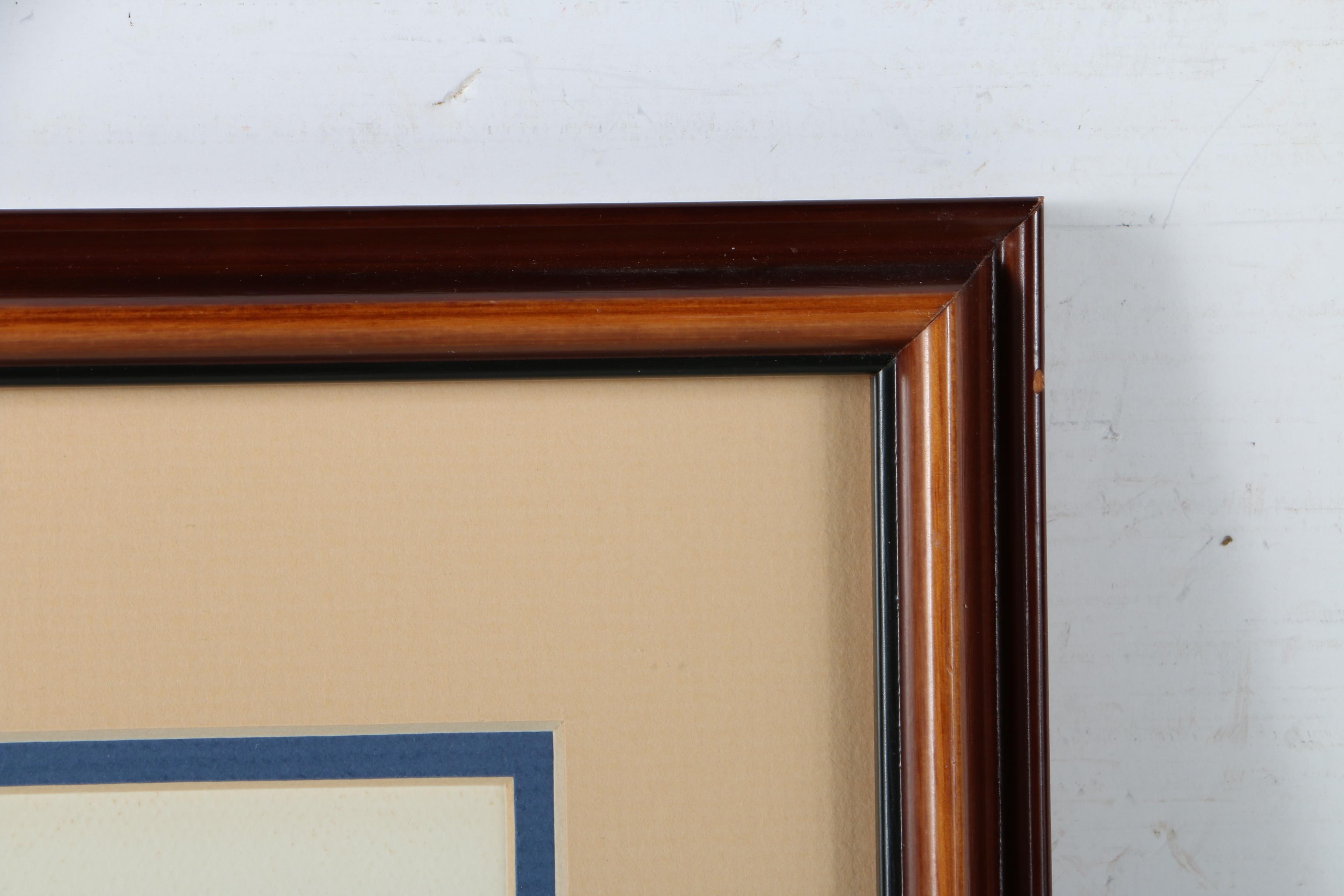 G. Marlo Allen Lithograph on Paper "Shetland Sheepdog"