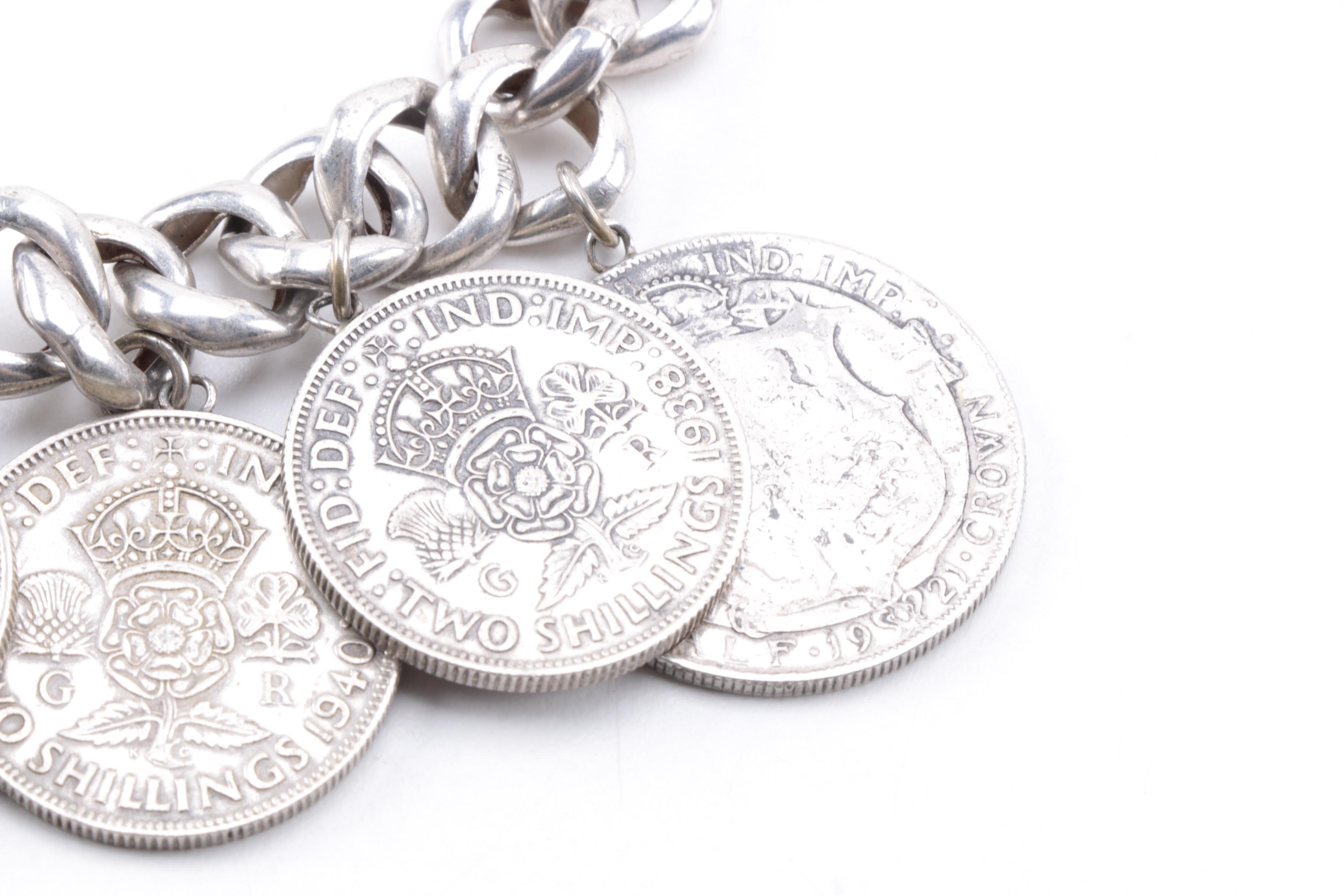 Vintage British Coin Silver Necklace