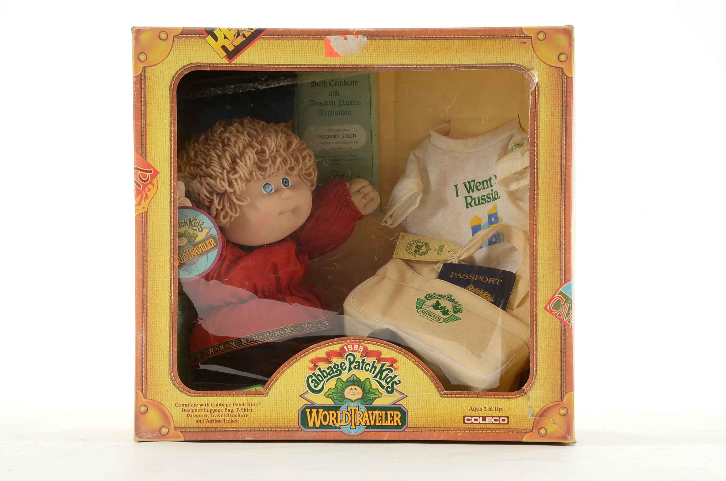 Four World Traveler Cabbage Patch Kids