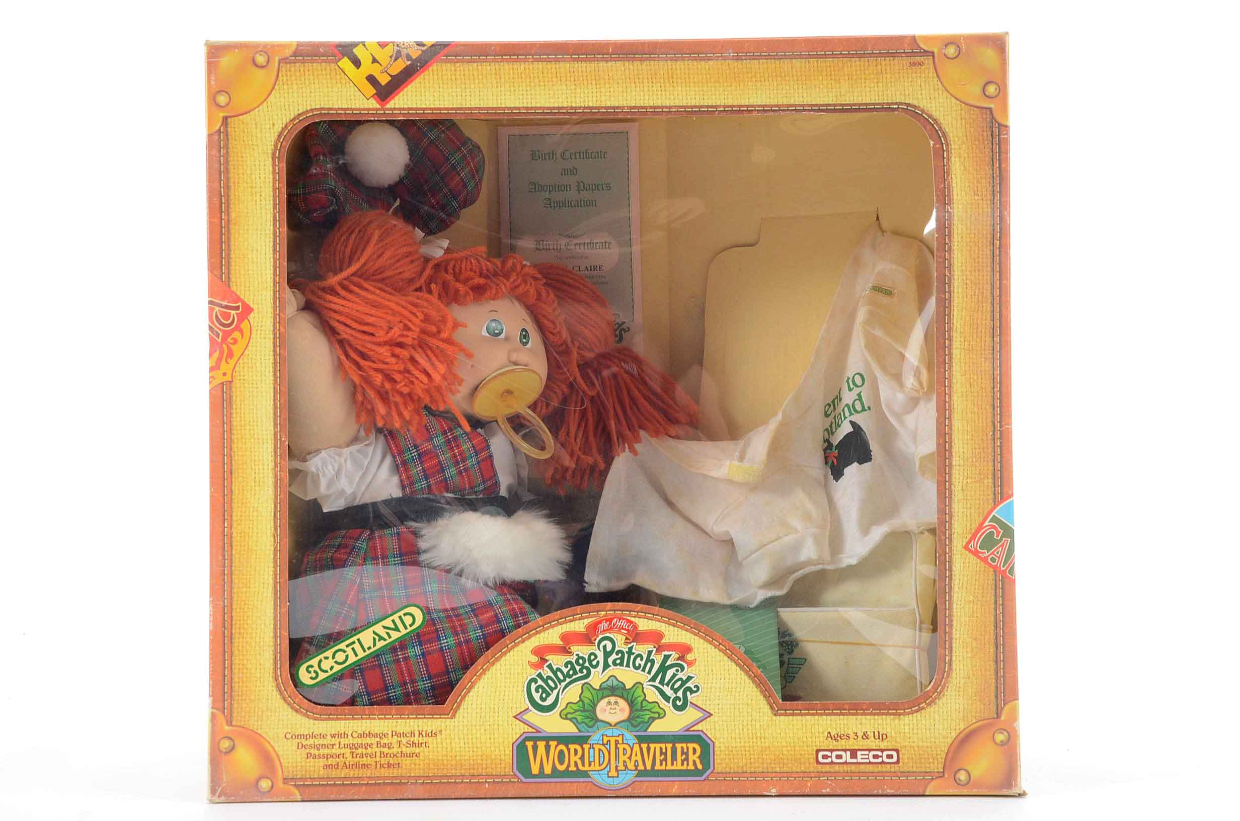 Four World Traveler Cabbage Patch Kids