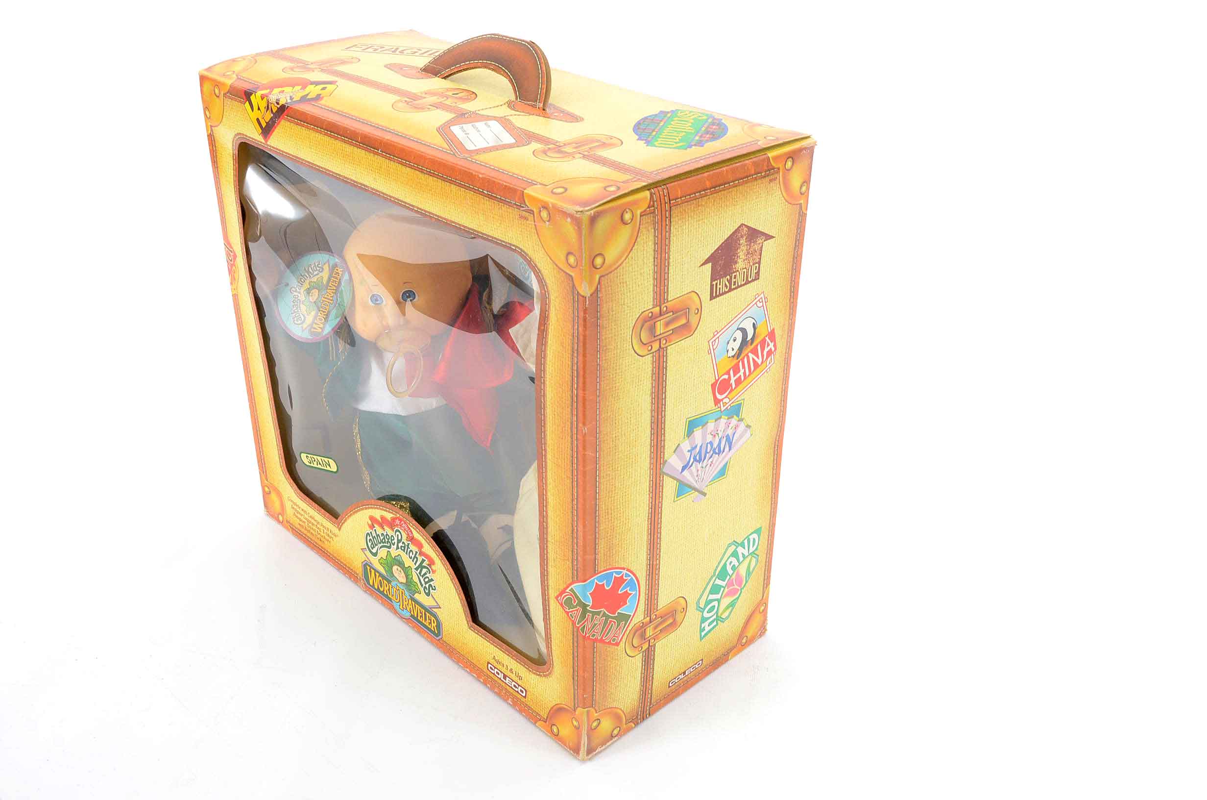 Four World Traveler Cabbage Patch Kids